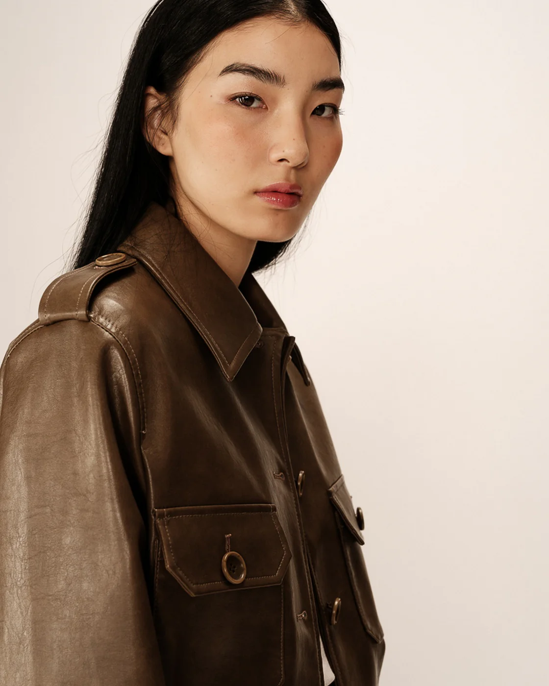 Blouson Perle - Kaki - Image 4