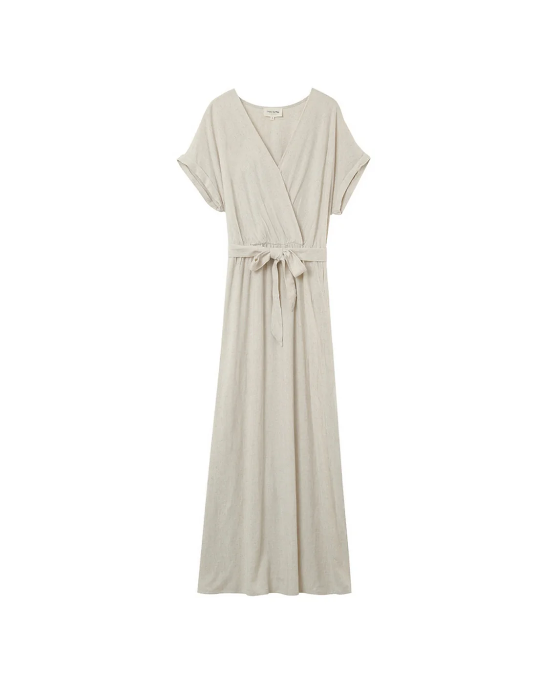 Robe Longue Pollen - Beige - Image 3