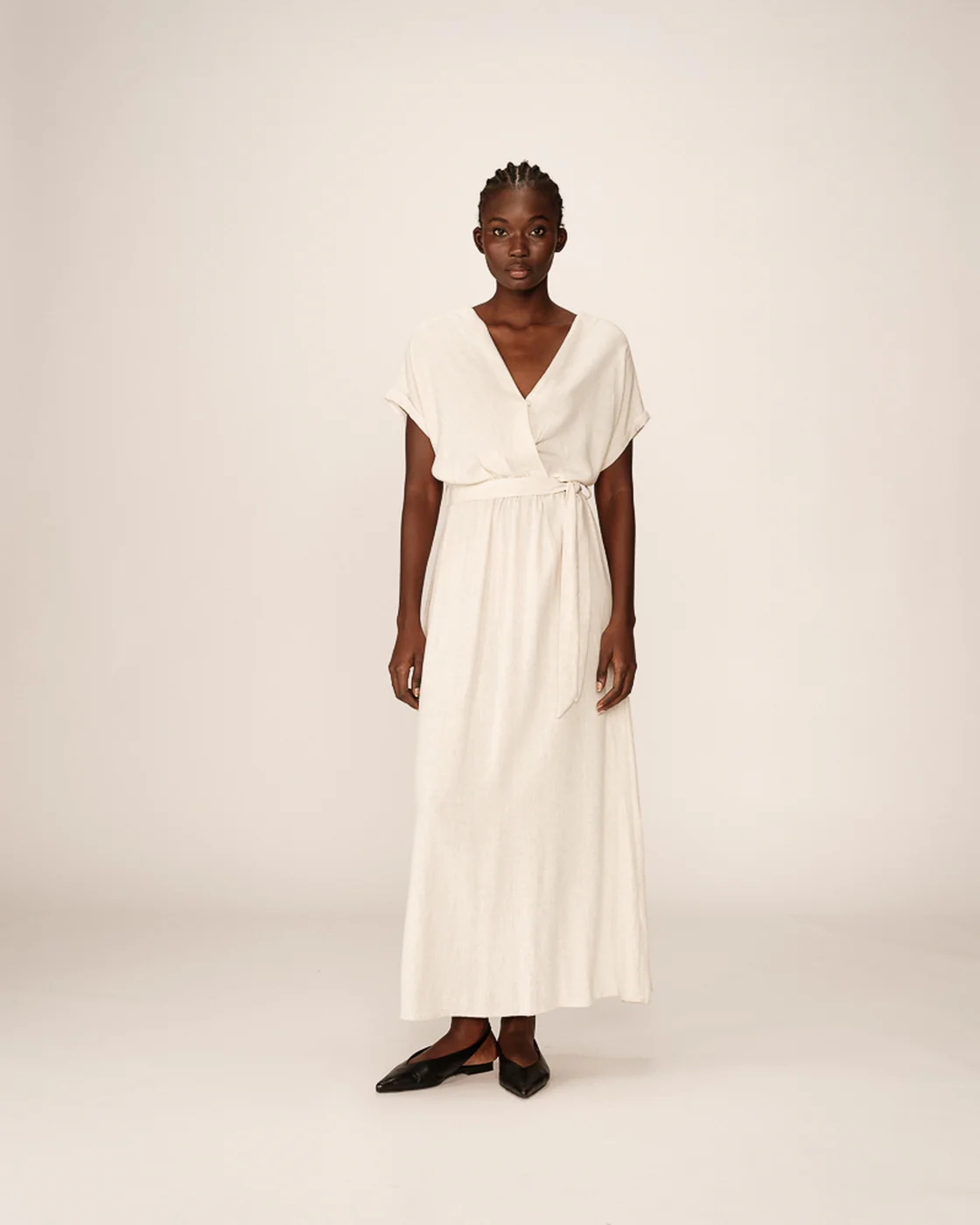 Robe Longue Pollen - Beige - Image 5