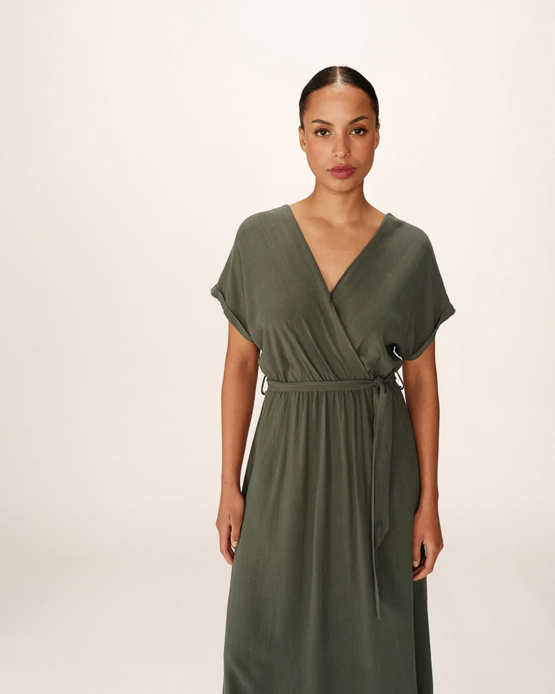 Robe Longue Pollen - Vert - Image 4
