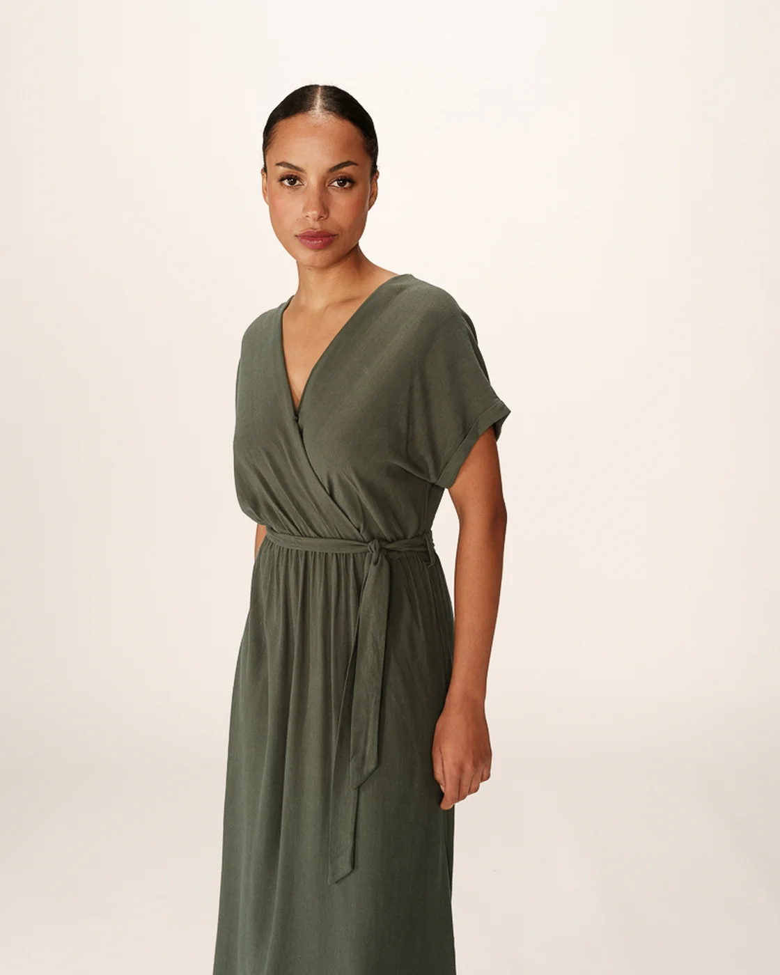 Robe Longue Pollen - Vert - Image 5