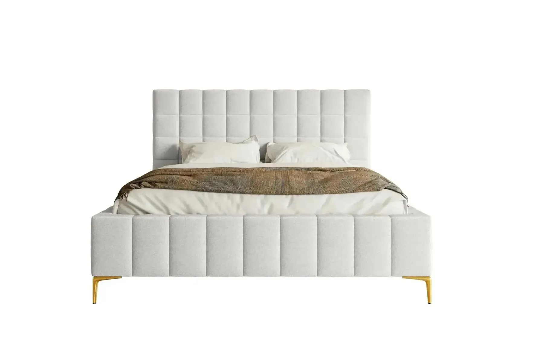 Gregoire - Lit Coffre Tissu Chiné 140X200Cm - Image 17