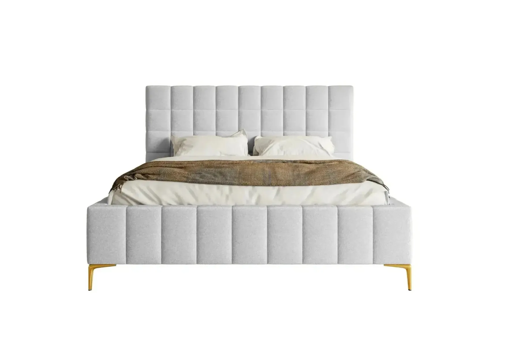 Gregoire - Lit Coffre Tissu Chiné 140X200Cm - Image 37