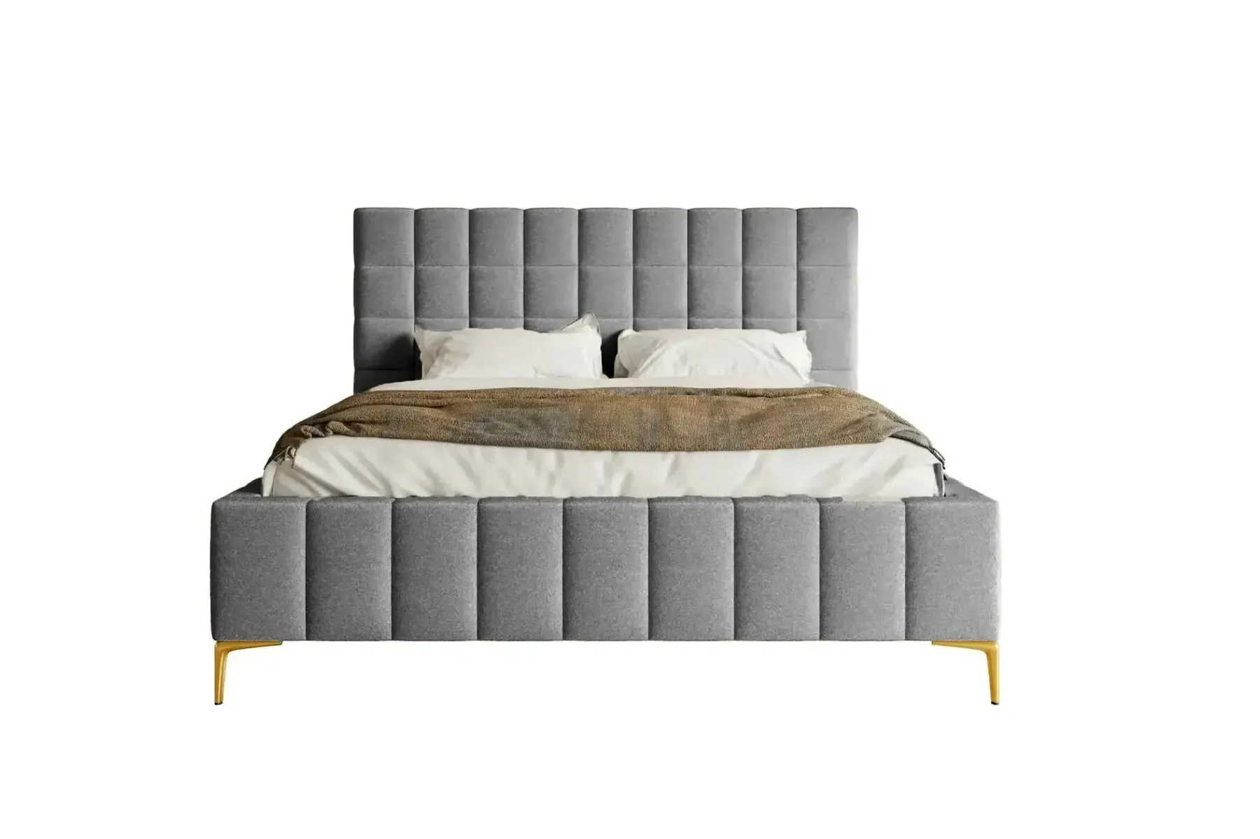 Gregoire - Lit Coffre Tissu Chiné 140X200Cm - Image 47