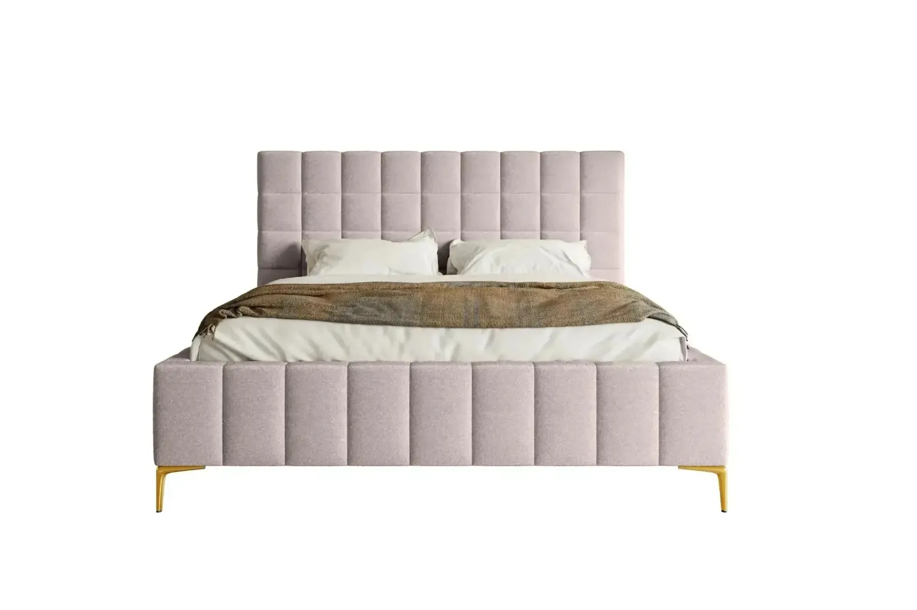 Gregoire - Lit Coffre Tissu Chiné 140X200Cm - Image 56