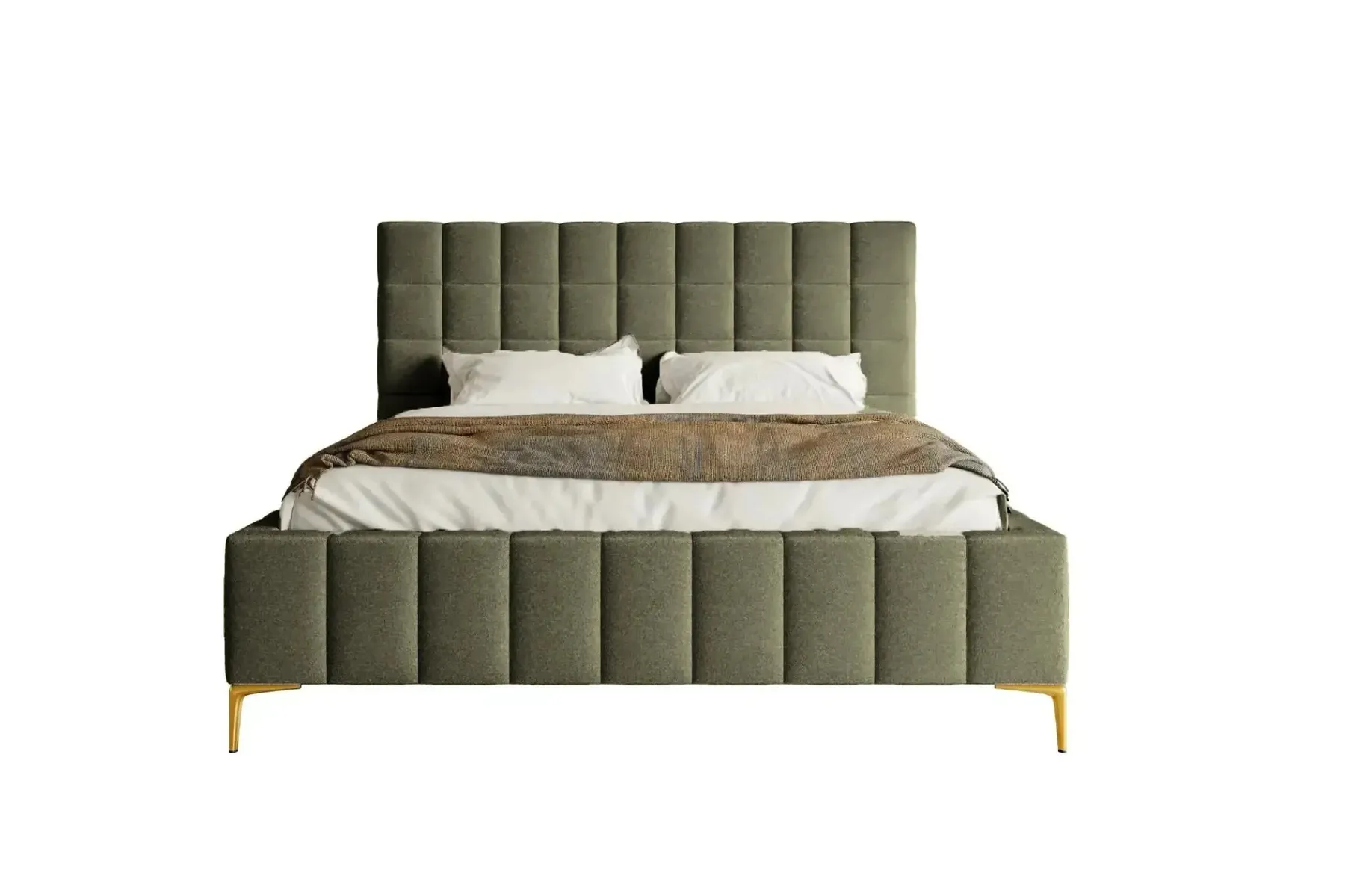 Gregoire - Lit Coffre Tissu Chiné 140X200Cm - Image 67