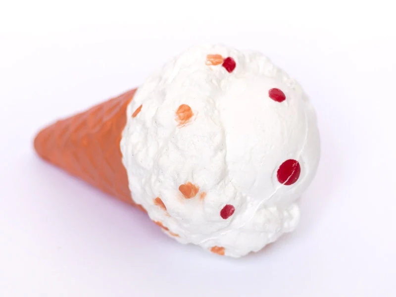 Gros Squishy Glace À La Vanille - Anti-Stress - Image 2