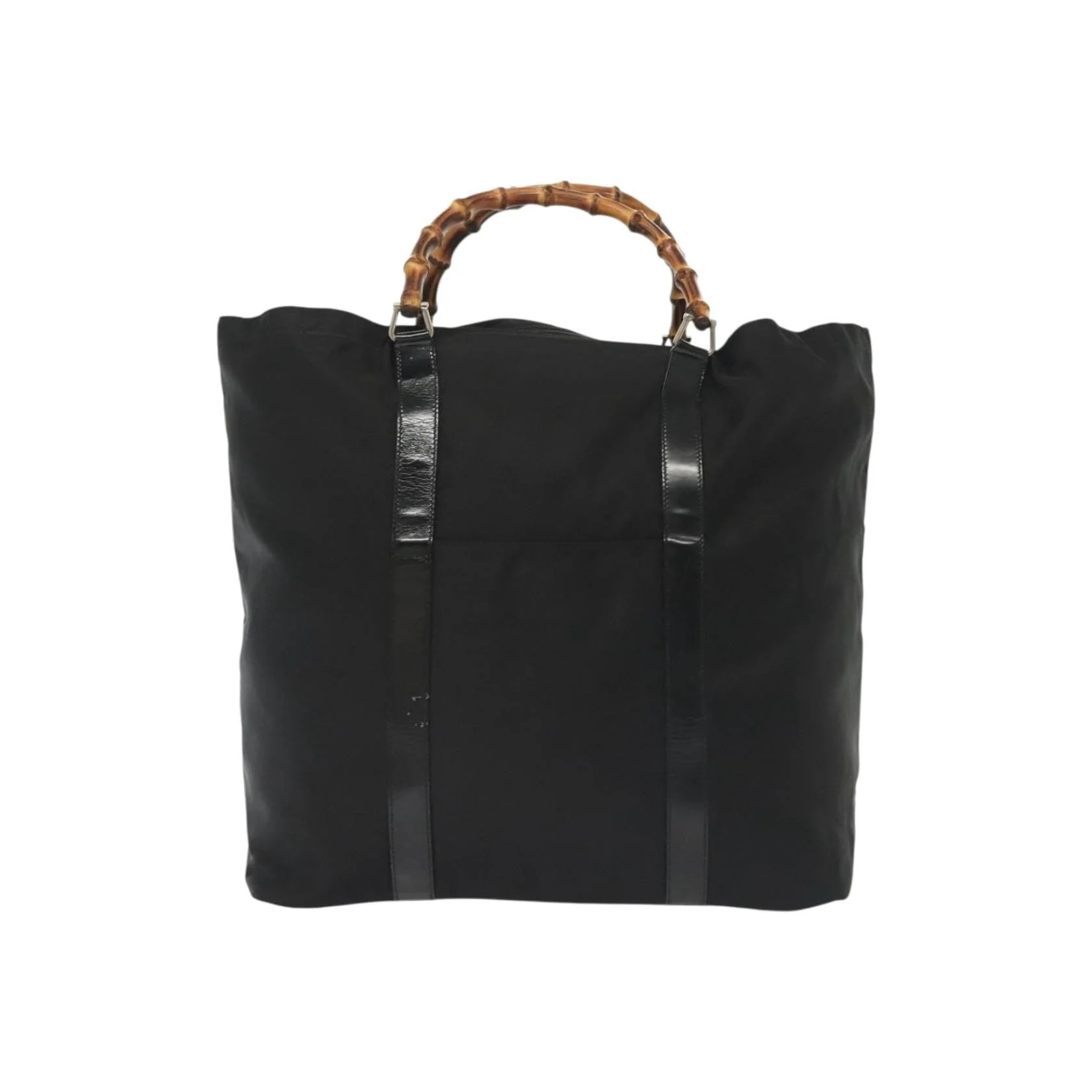 Tote Bag Quotidien Gucci Bamboo - Black - Image 13