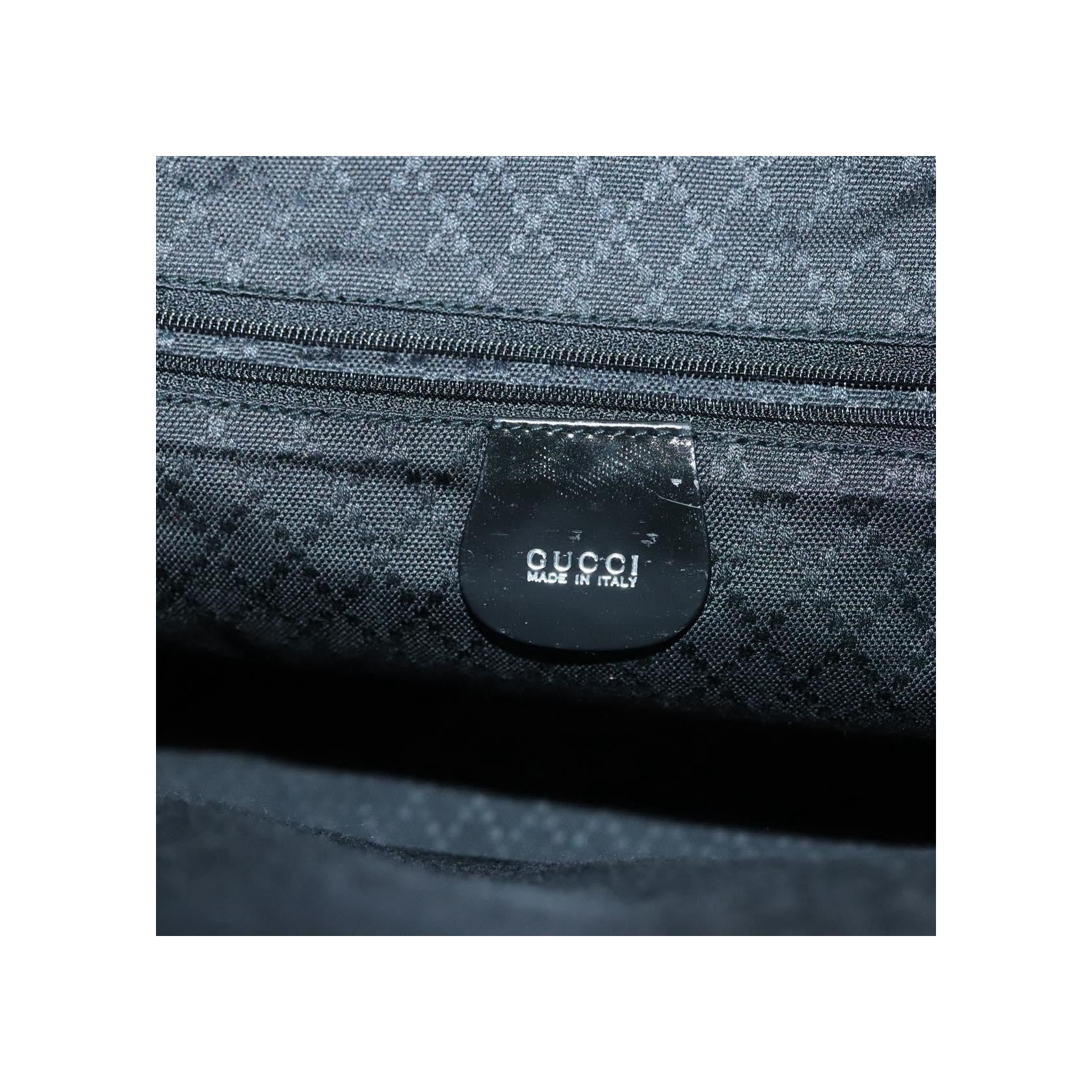 Tote Bag Quotidien Gucci Bamboo - Black - Image 17