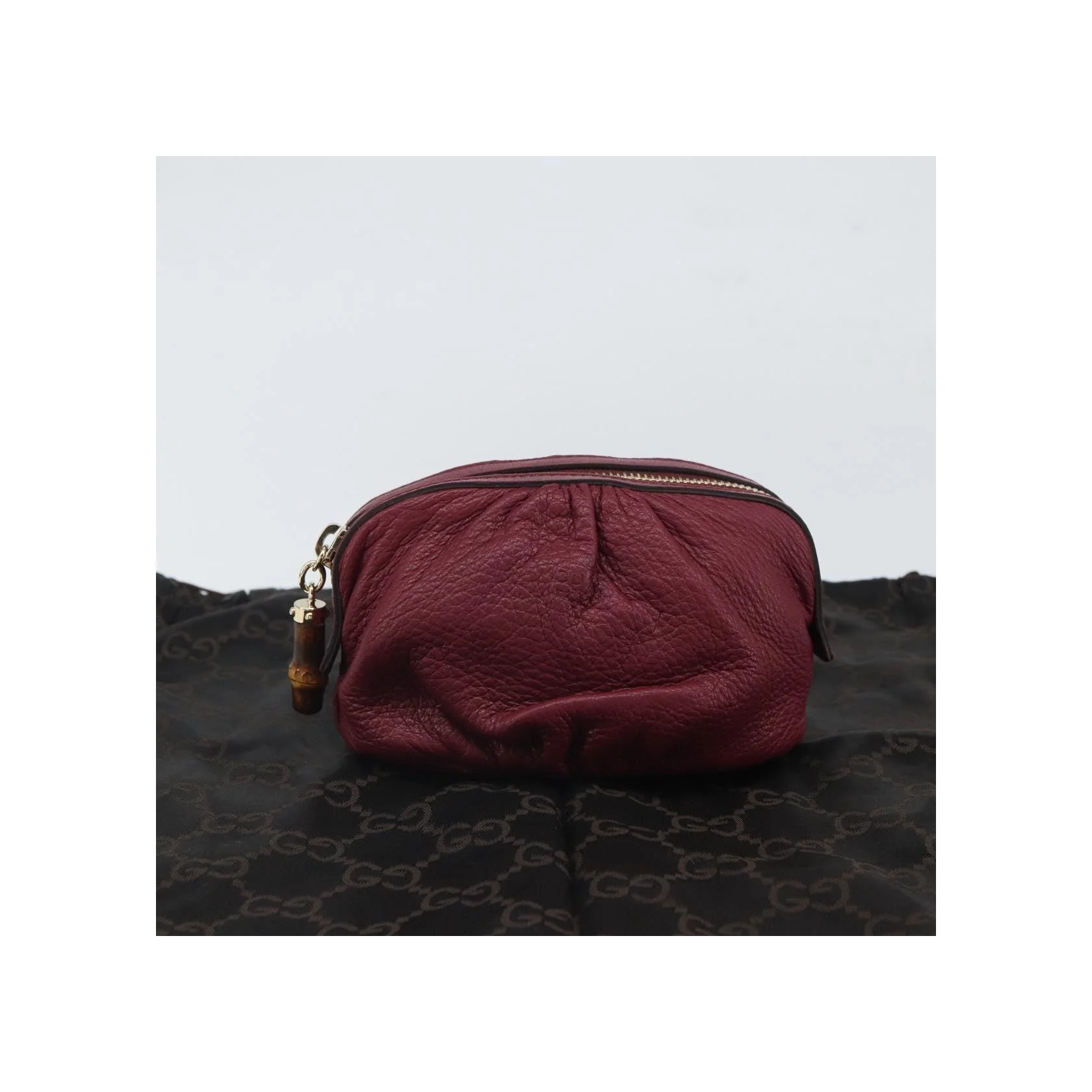 Pochette Gucci Bamboo - Purple - Image 13