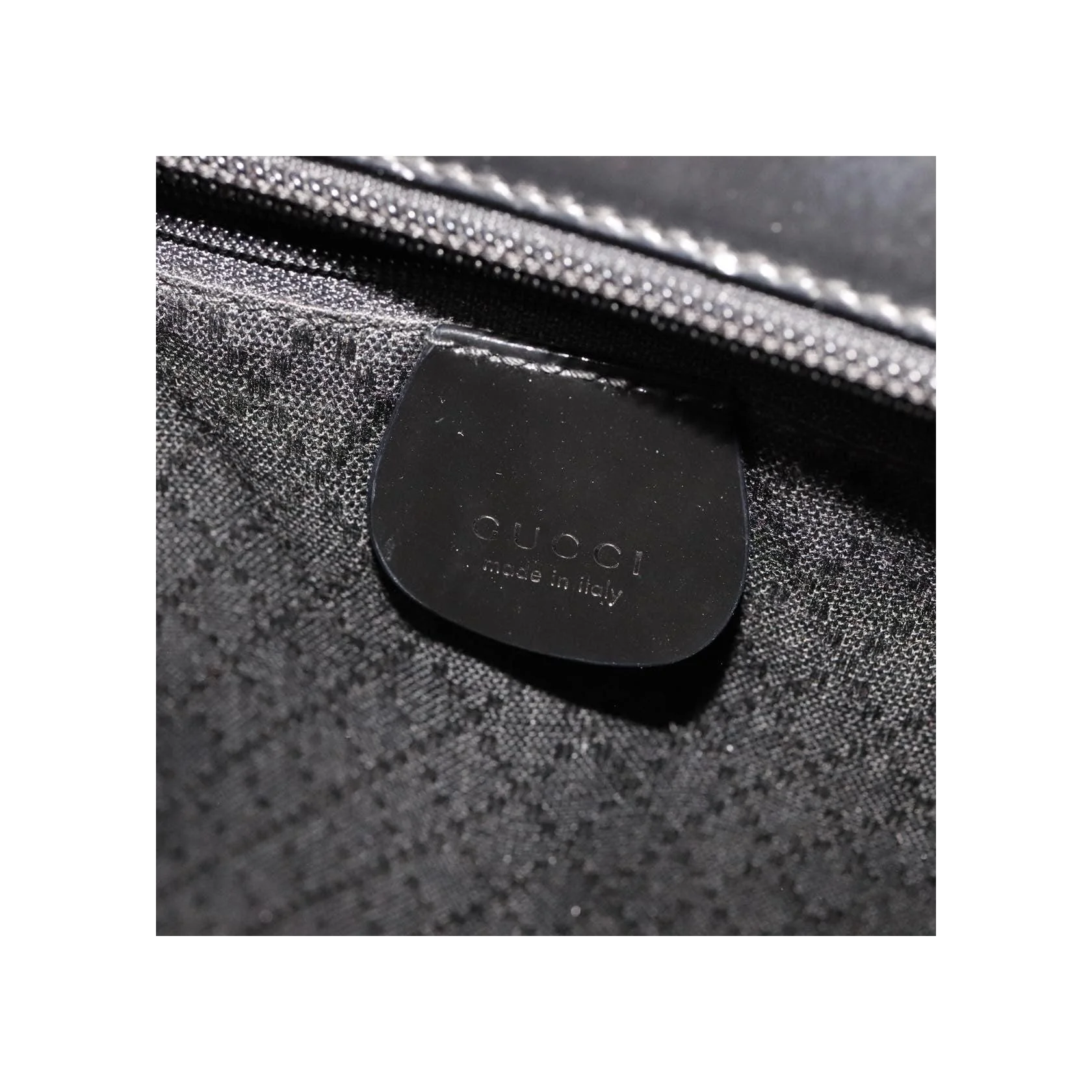 Tote Zippé Gucci Bamboo Convertible - Black - Image 6