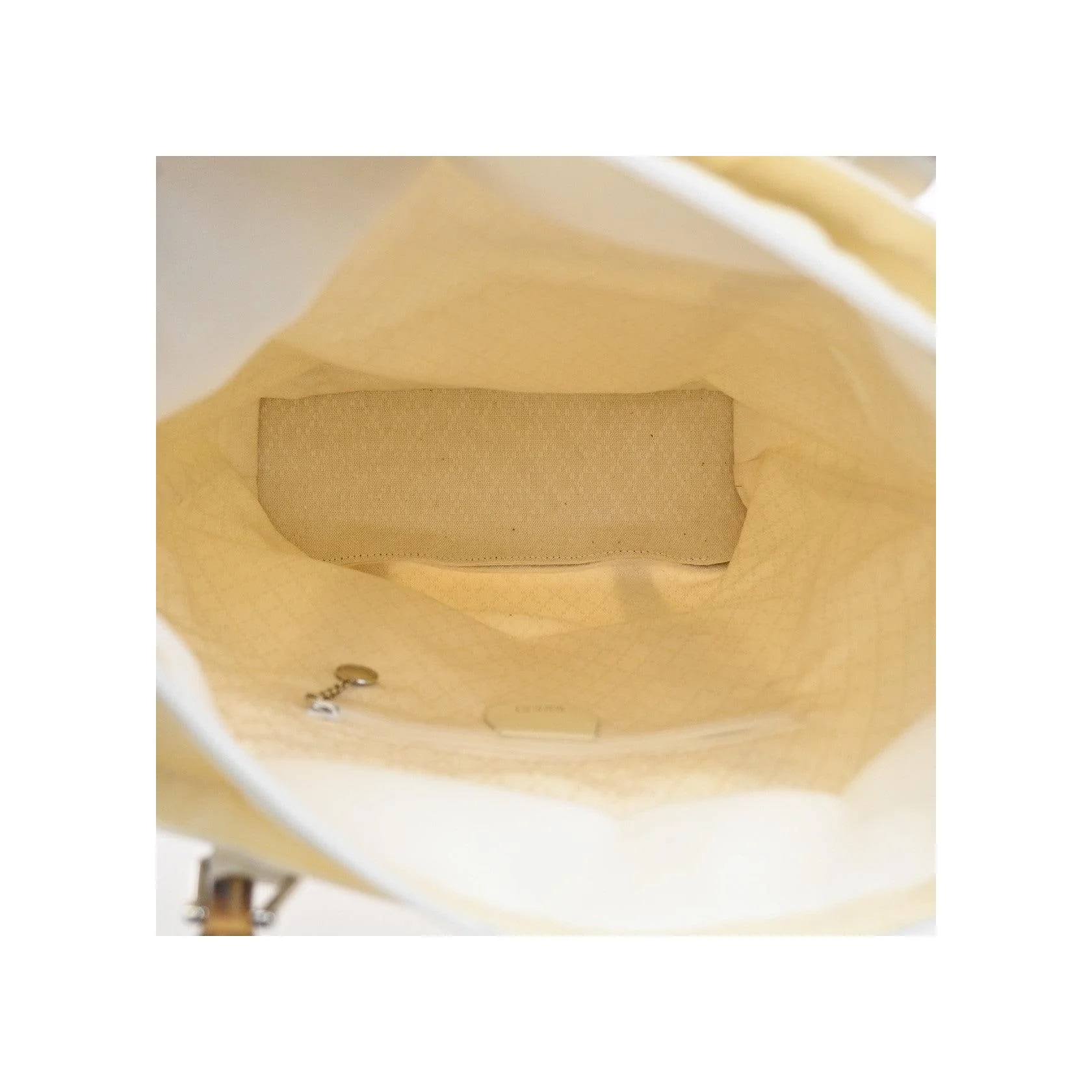 Tote Zippé Gucci Bamboo Convertible - White - Image 5