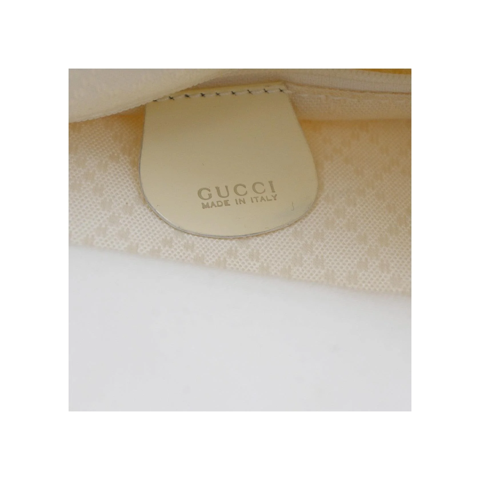 Tote Zippé Gucci Bamboo Convertible - White - Image 6