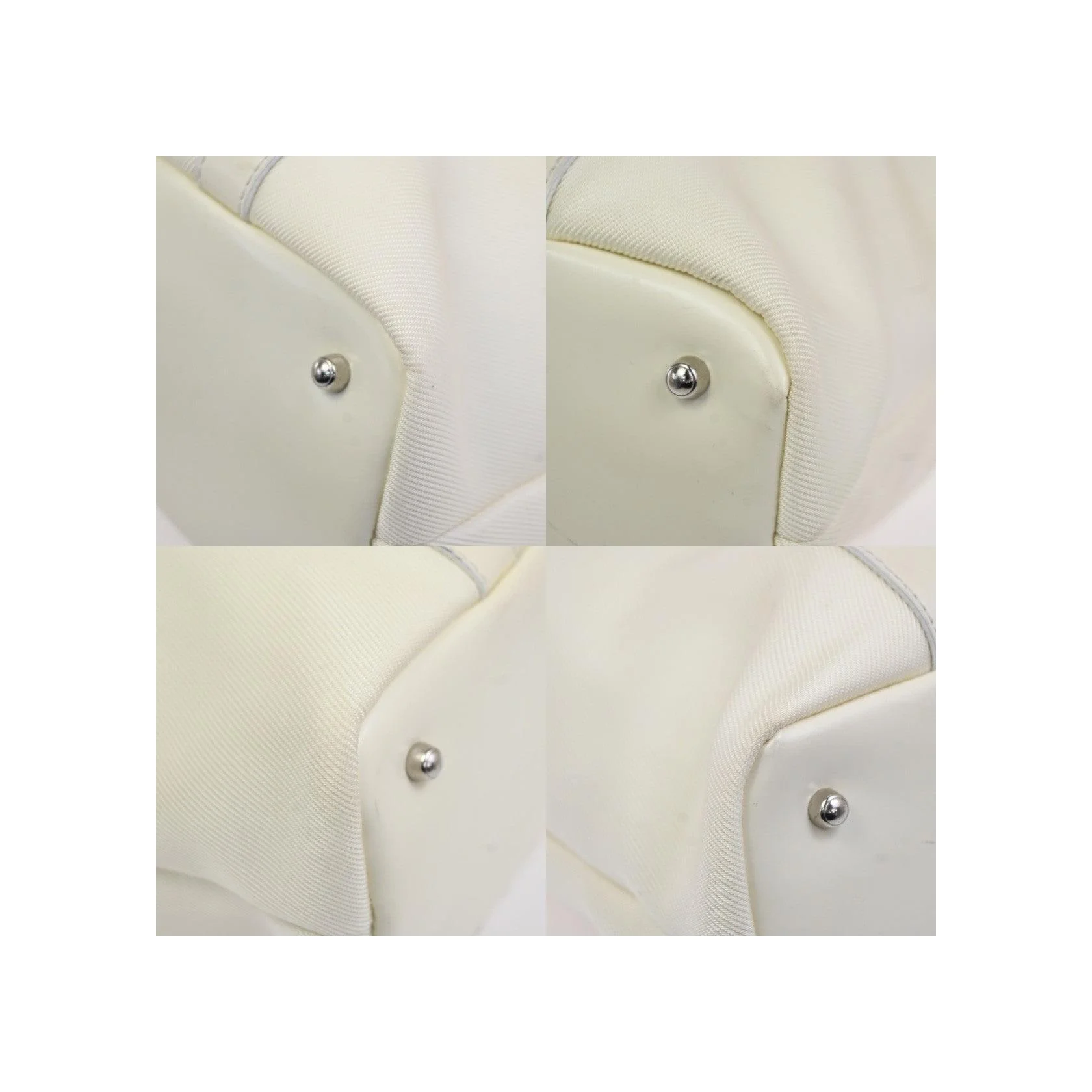 Tote Zippé Gucci Bamboo Convertible - White - Image 9