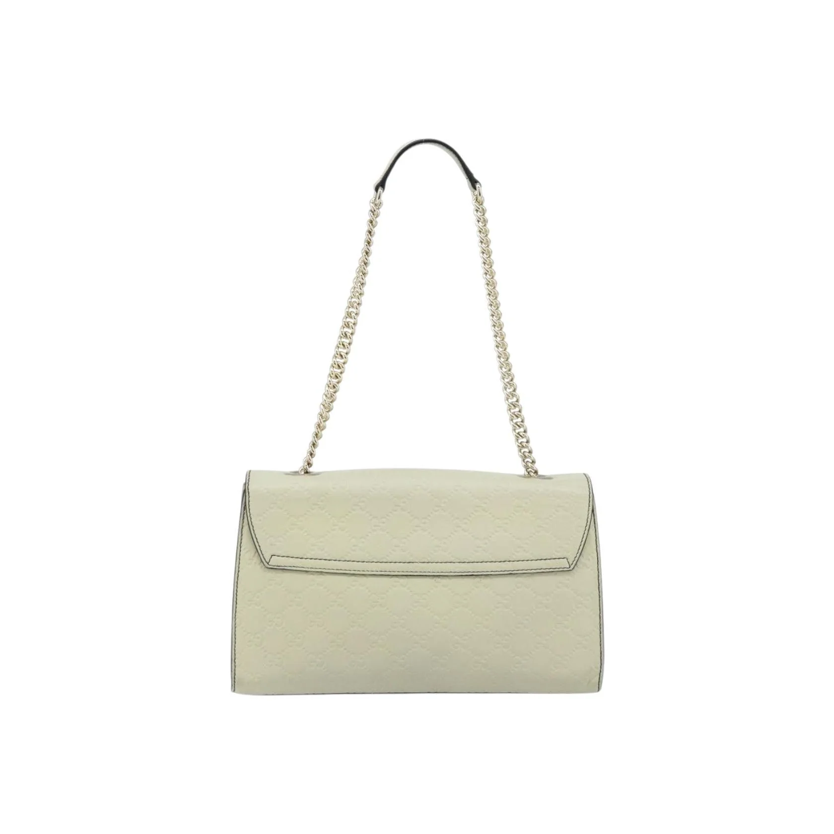 Sac À Rabat Chaîne Gucci Emily - Beige - Image 2