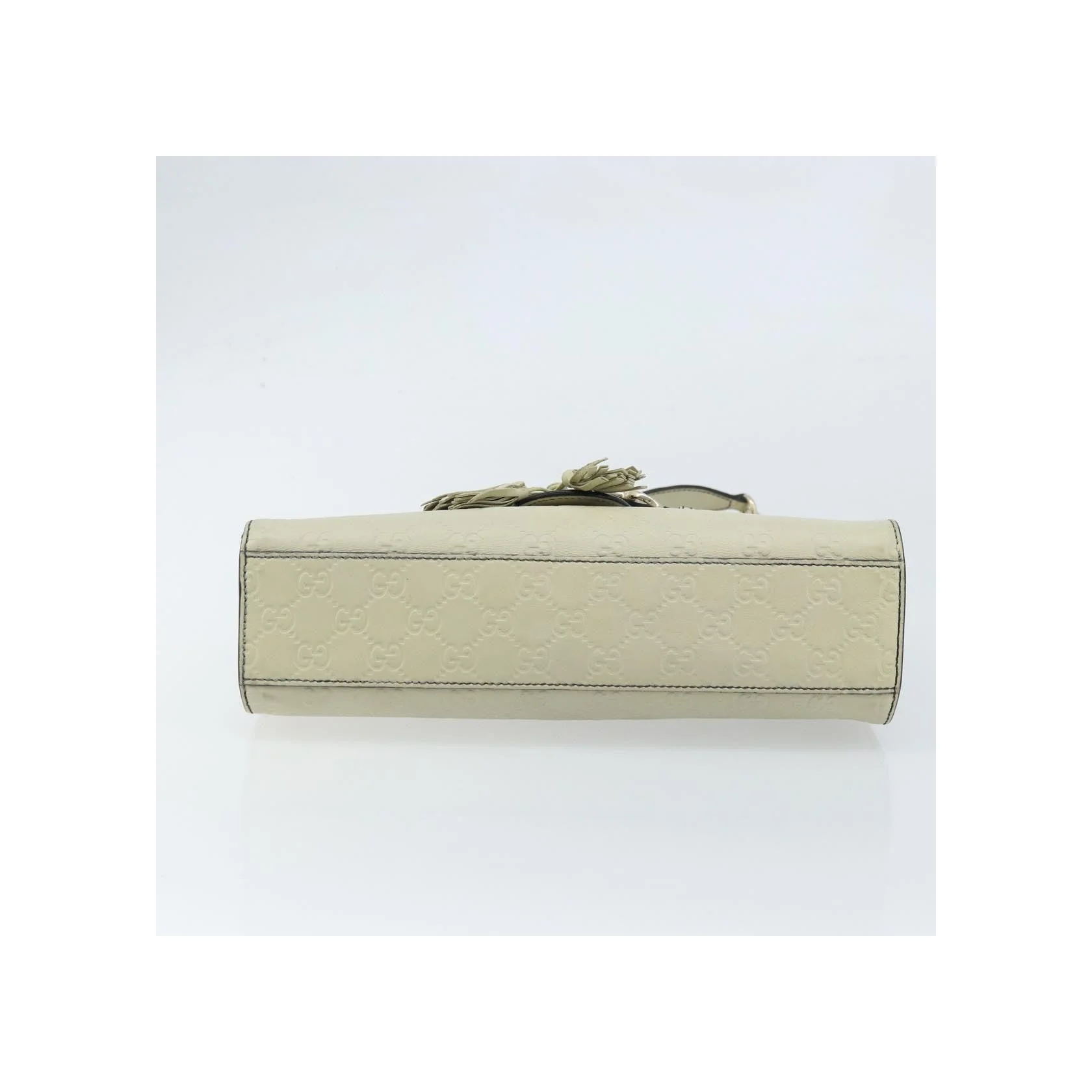 Sac À Rabat Chaîne Gucci Emily - Beige - Image 21