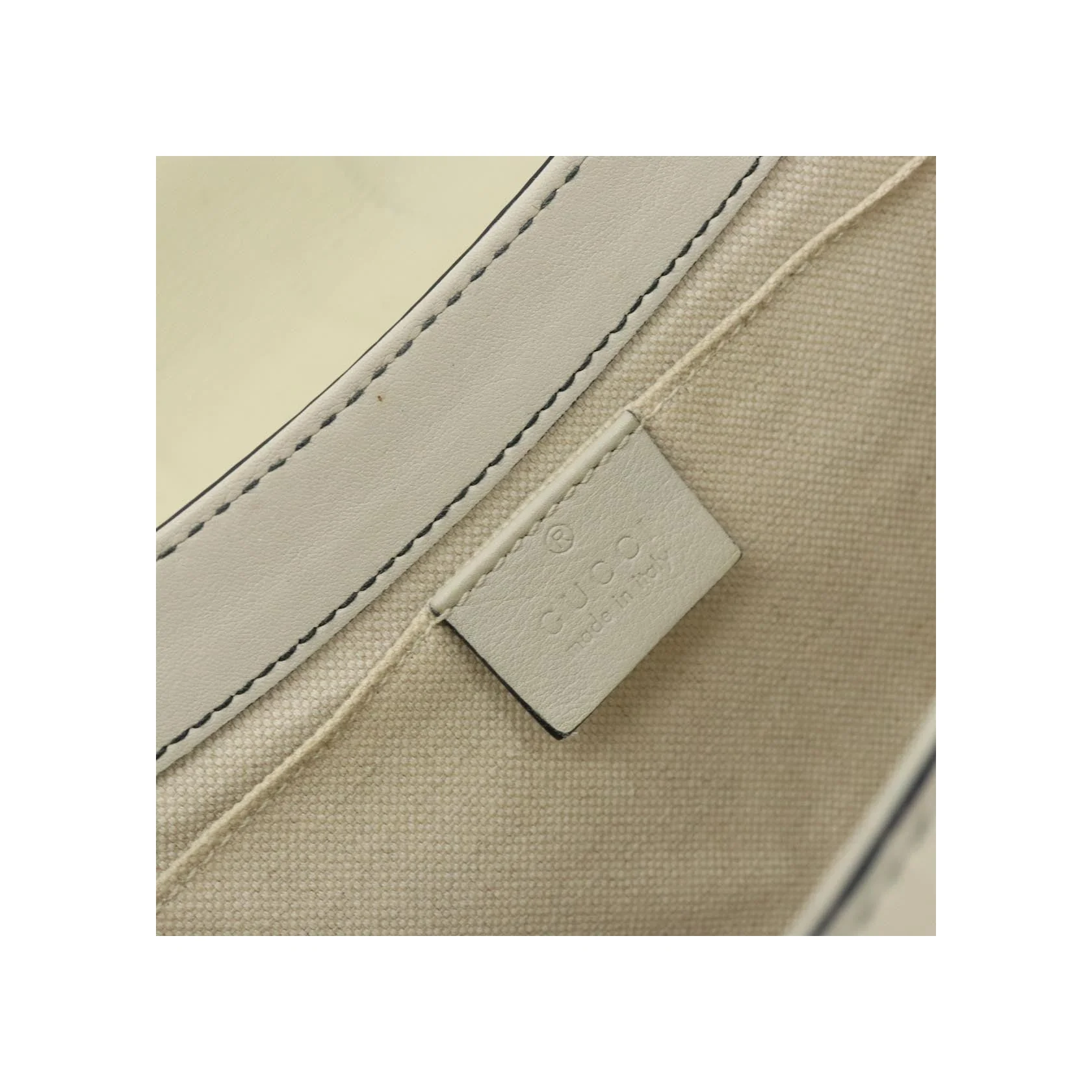 Sac À Rabat Chaîne Gucci Emily - Beige - Image 6