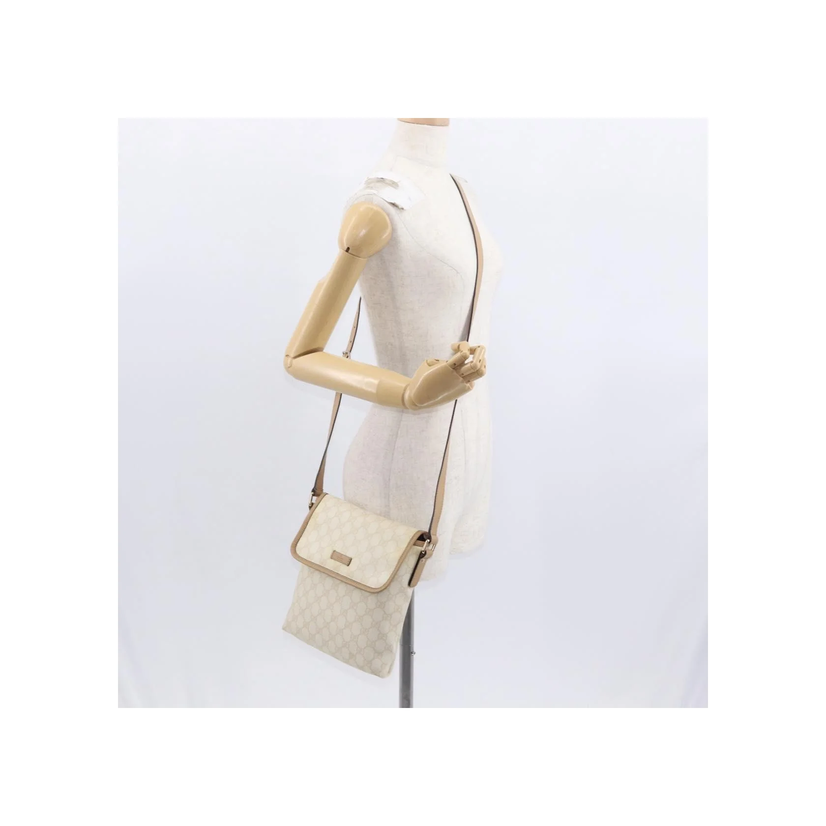 Sac Messager À Rabat Gucci - White - Image 13