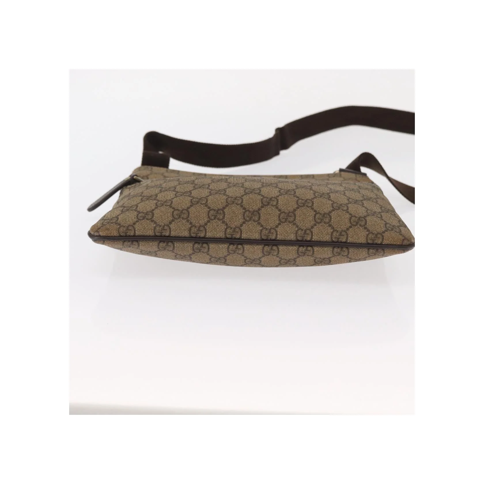 Sac Messager Plat Gucci - Beige - Image 18