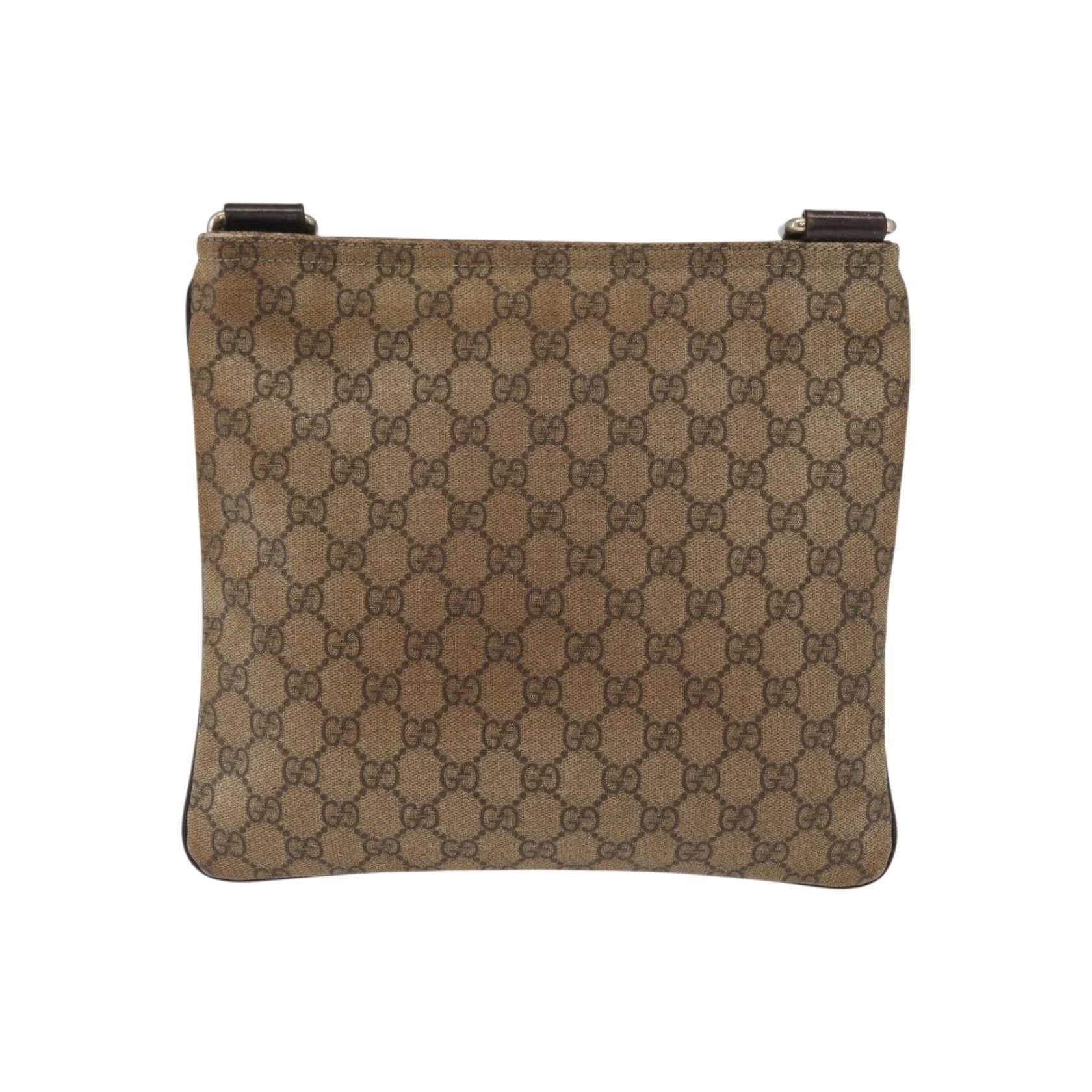 Sac Messager Plat Gucci - Beige - Image 2