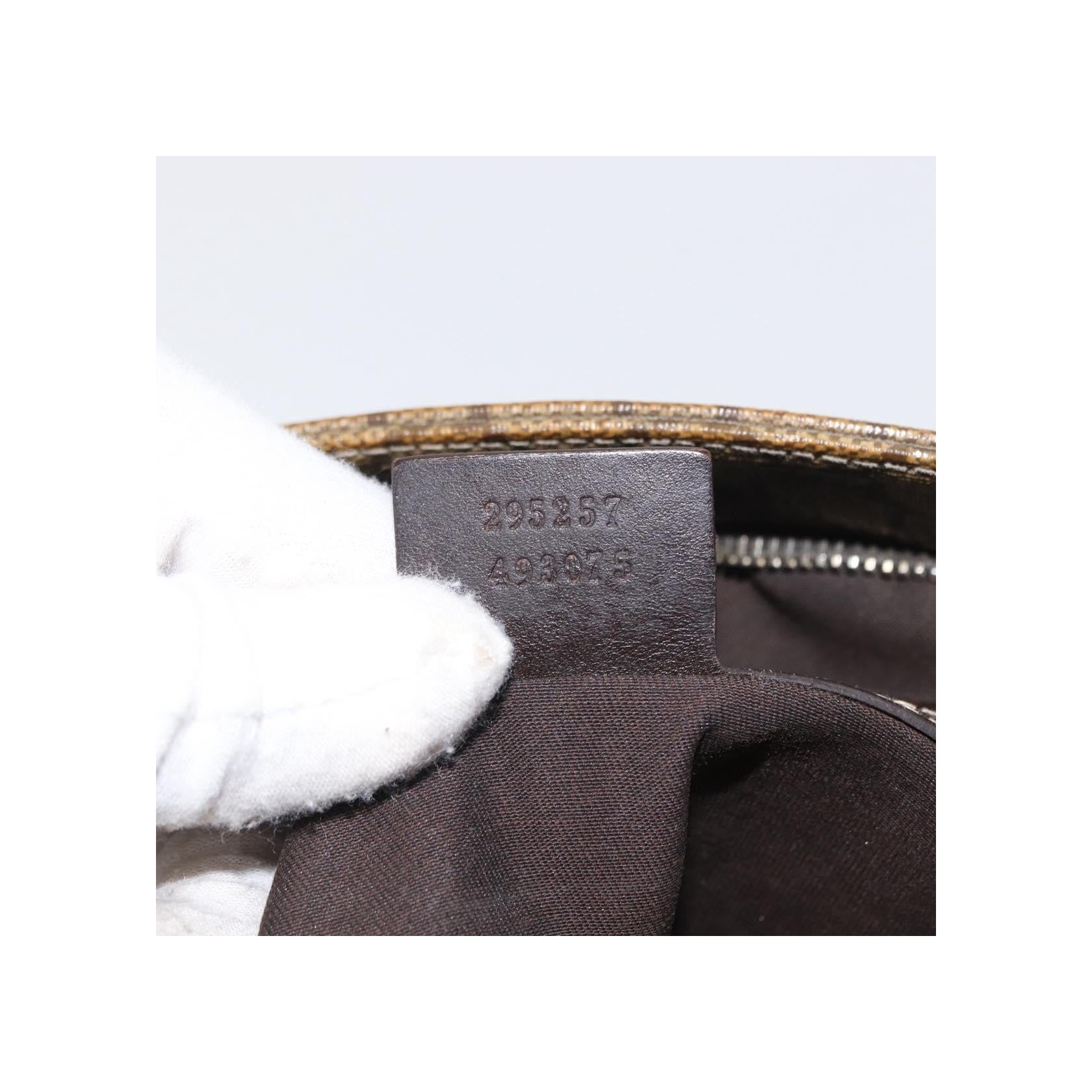Sac Messager Plat Gucci - Beige - Image 7