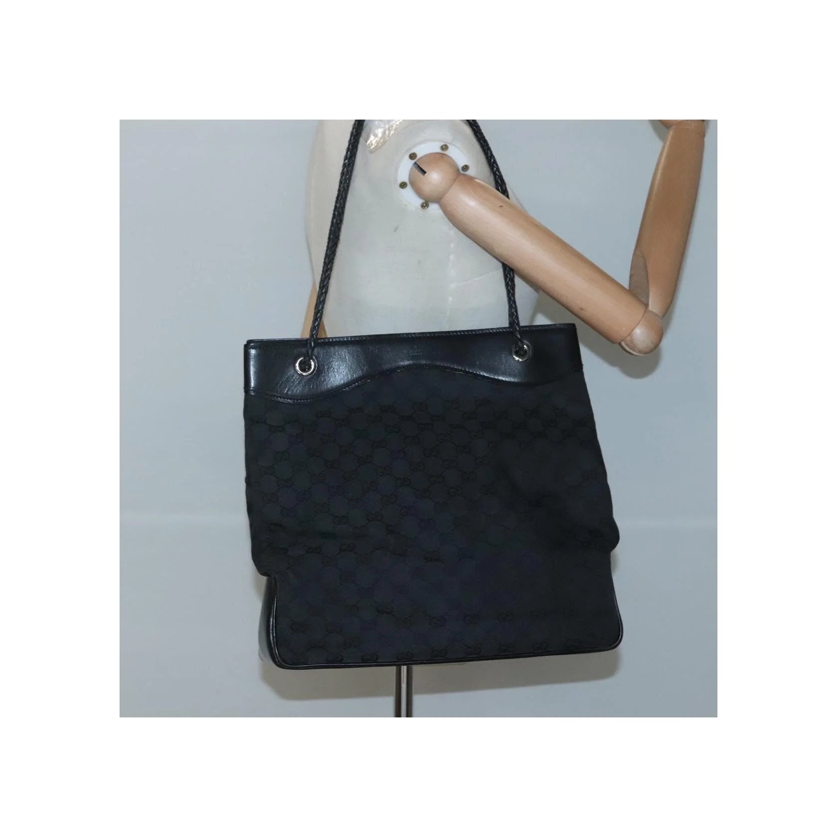 Sac Gucci Gg Canvas - Black - Image 13