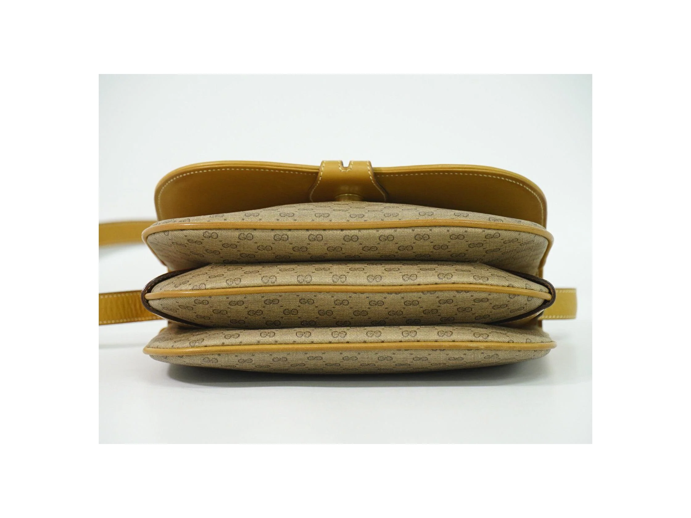 Pochette Porté Croisé Gucci Gg Marmont - Beige - Image 3