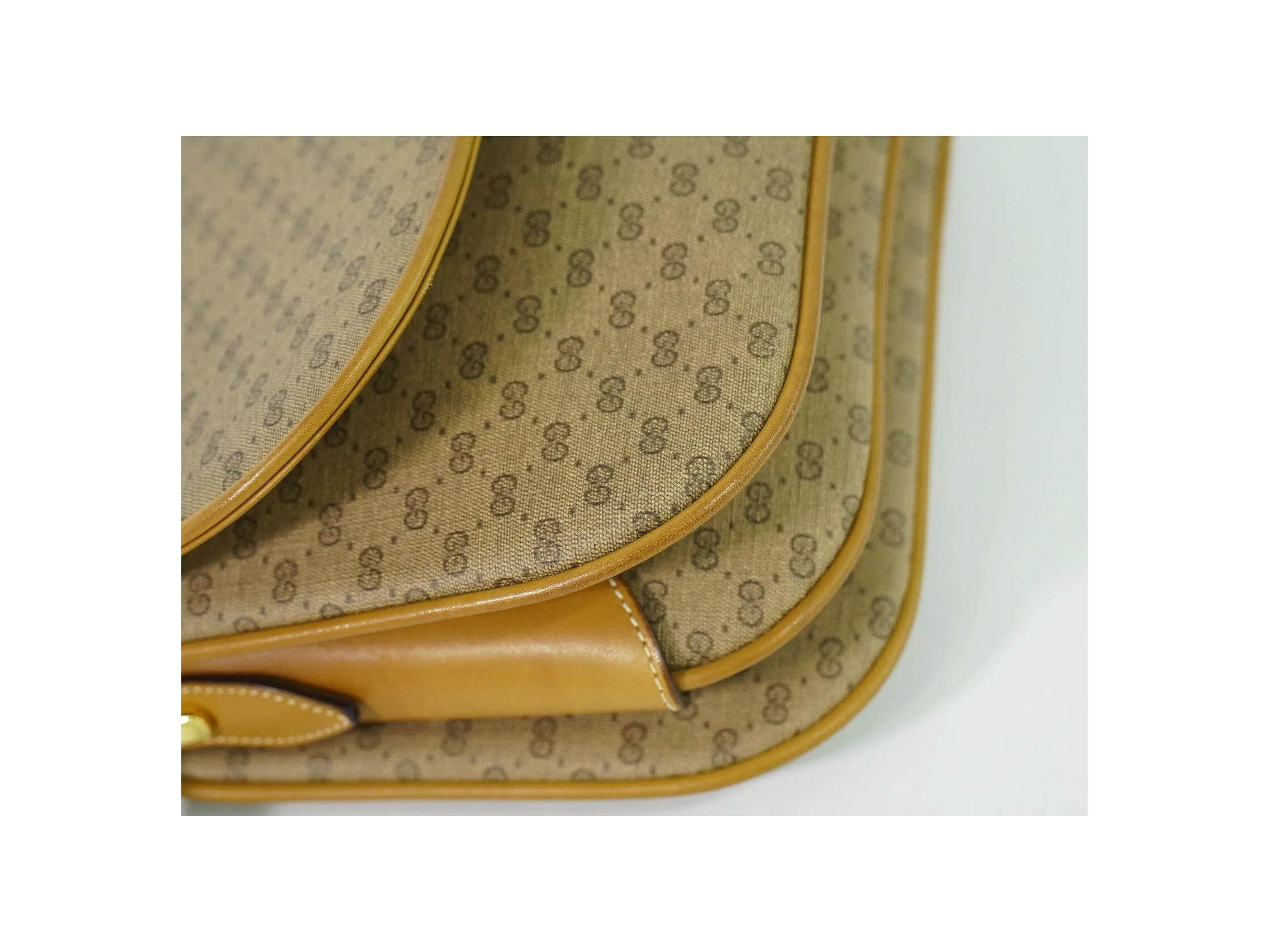 Pochette Porté Croisé Gucci Gg Marmont - Beige - Image 4