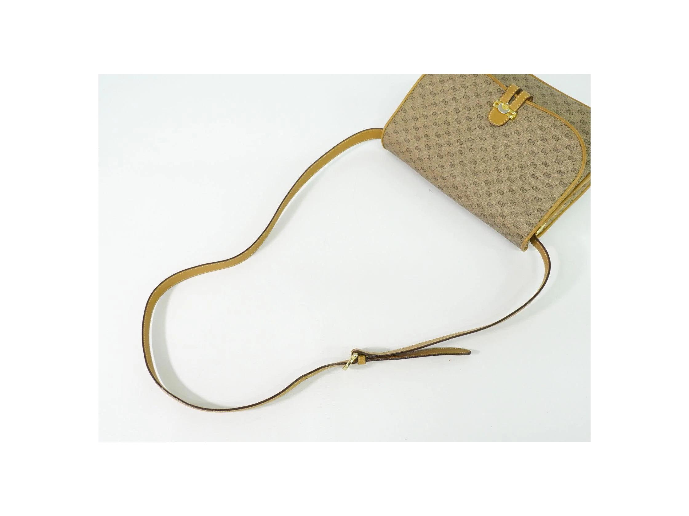 Pochette Porté Croisé Gucci Gg Marmont - Beige - Image 5