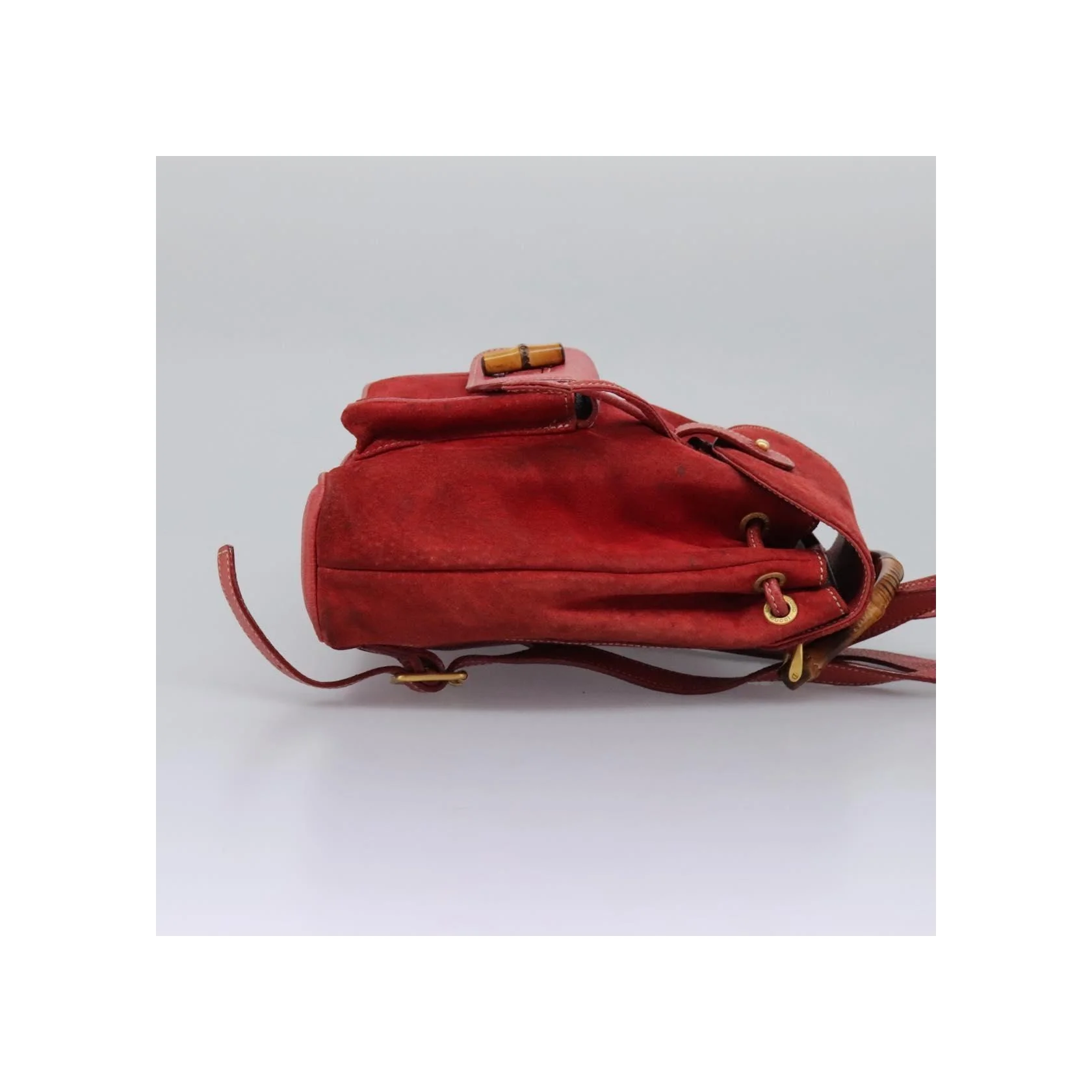 Sac À Dos Gucci Bamboo - Red - Image 4