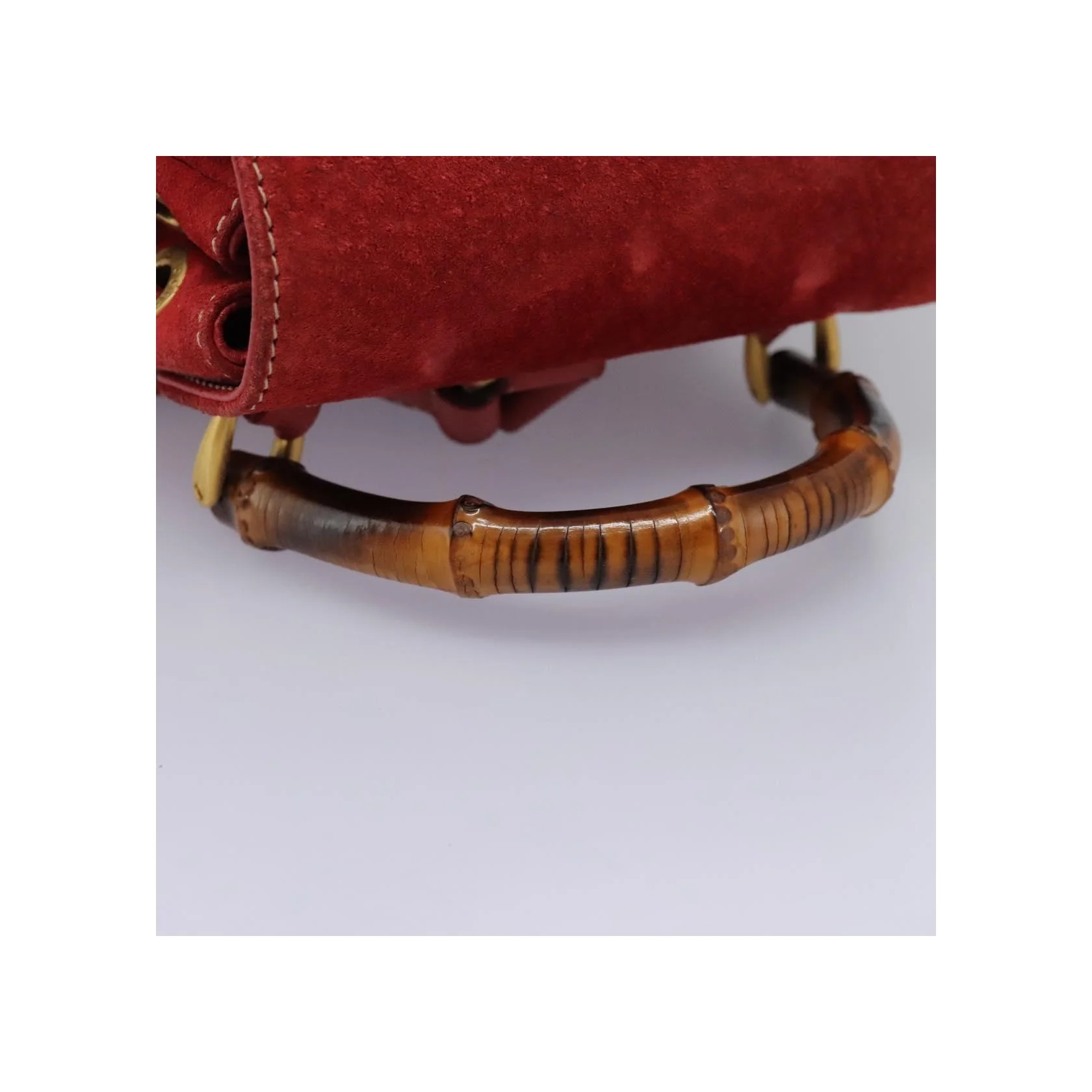 Sac À Dos Gucci Bamboo - Red - Image 7