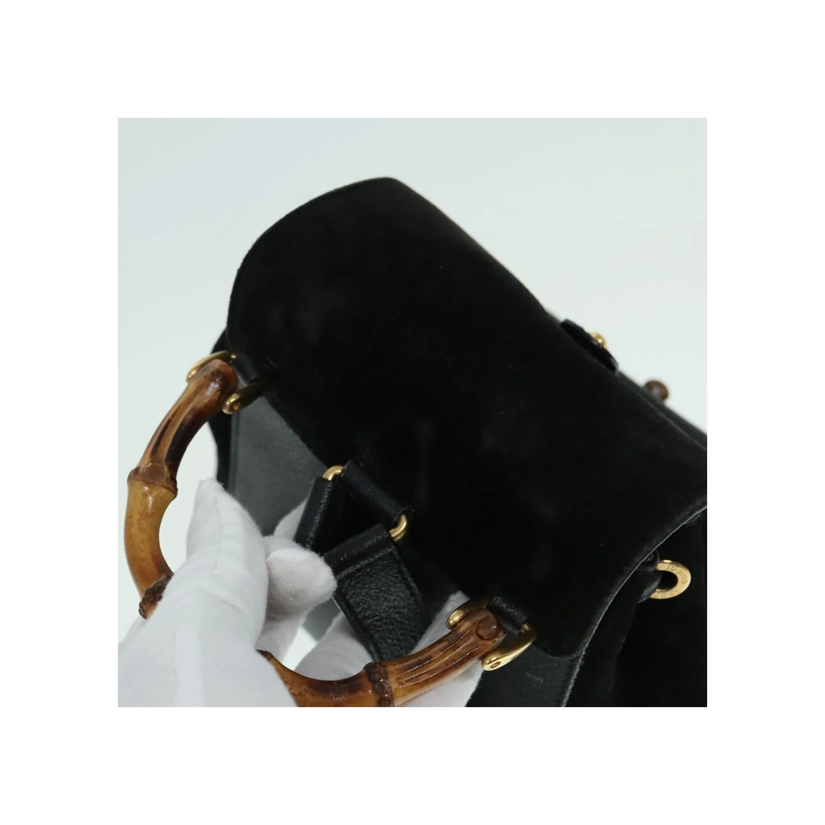 Sac À Dos Gucci Bamboo - Black - Image 15