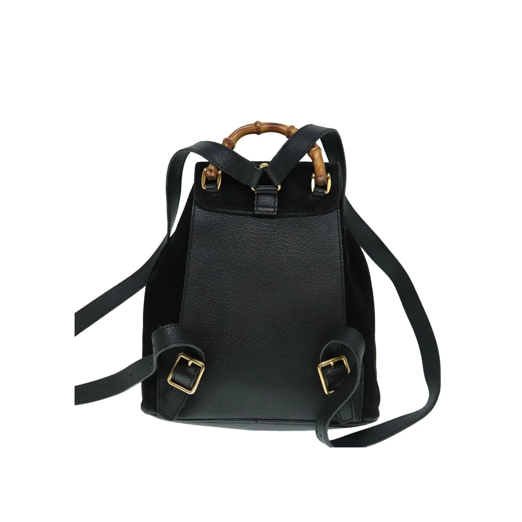 Sac À Dos Gucci Bamboo - Black - Image 2