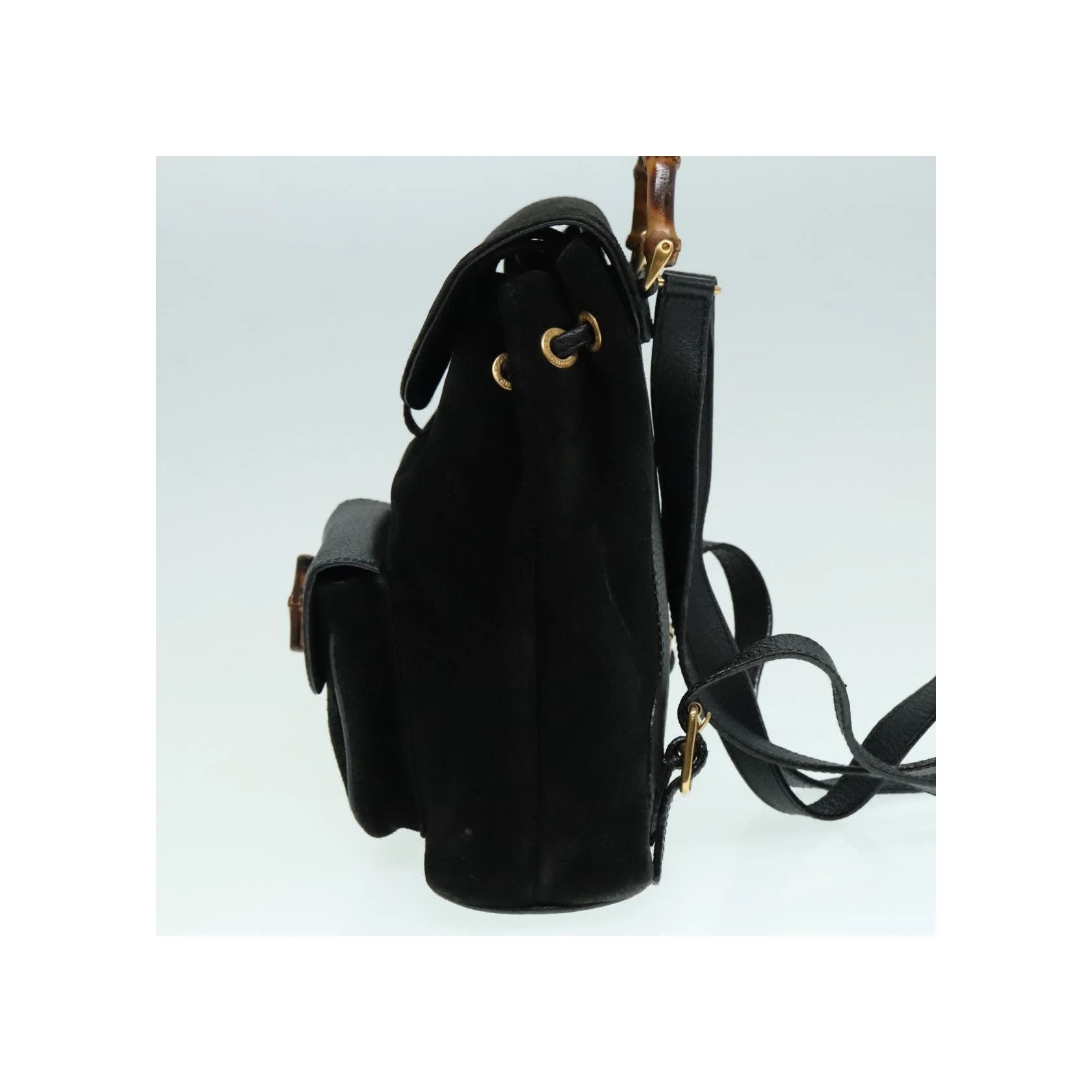 Sac À Dos Gucci Bamboo - Black - Image 3