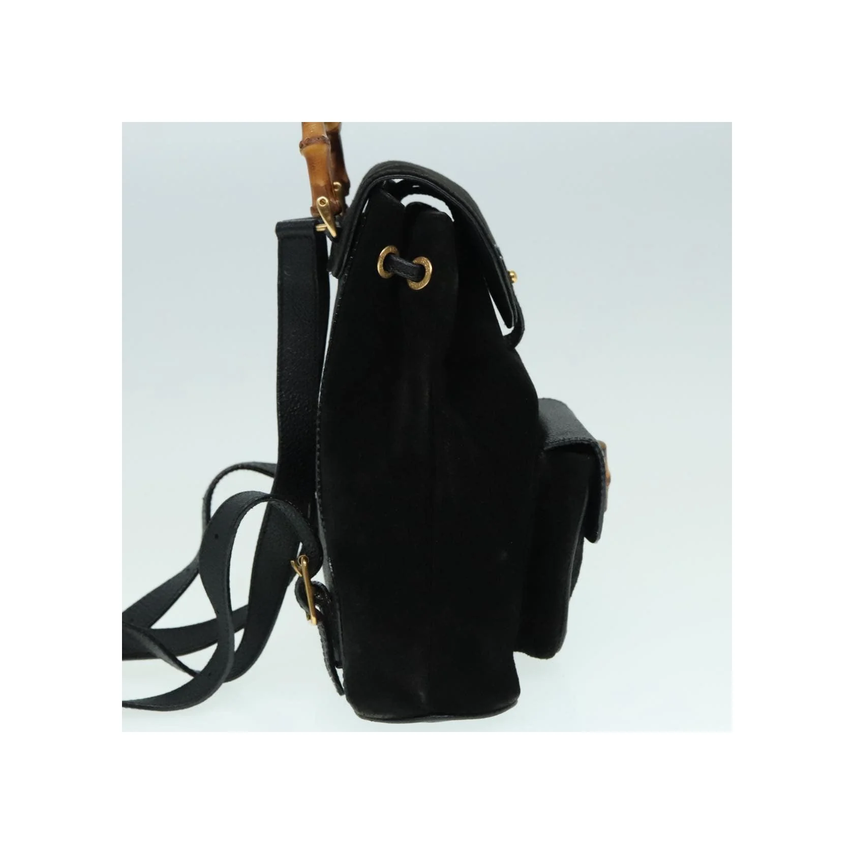 Sac À Dos Gucci Bamboo - Black - Image 4