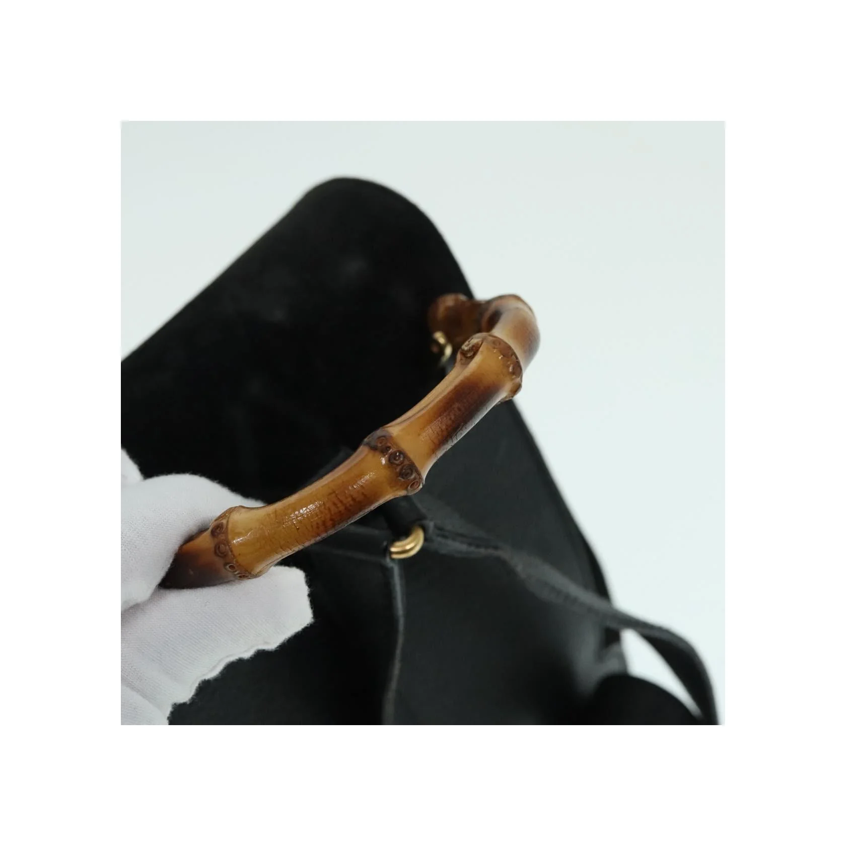 Sac À Dos Gucci Bamboo - Black - Image 7
