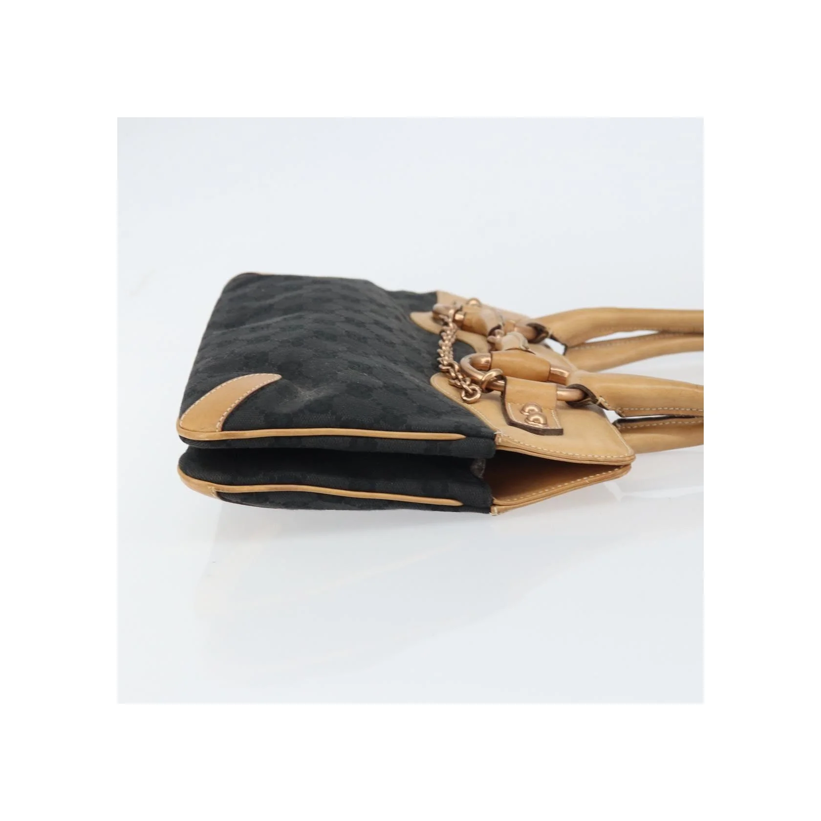 Tote Bag Gucci Horsebit Bracket - Black - Image 3
