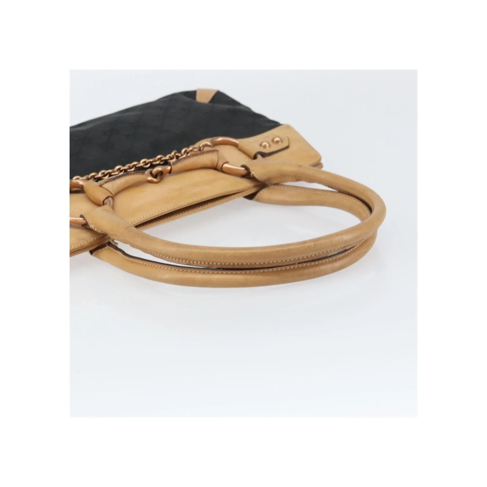 Tote Bag Gucci Horsebit Bracket - Black - Image 8