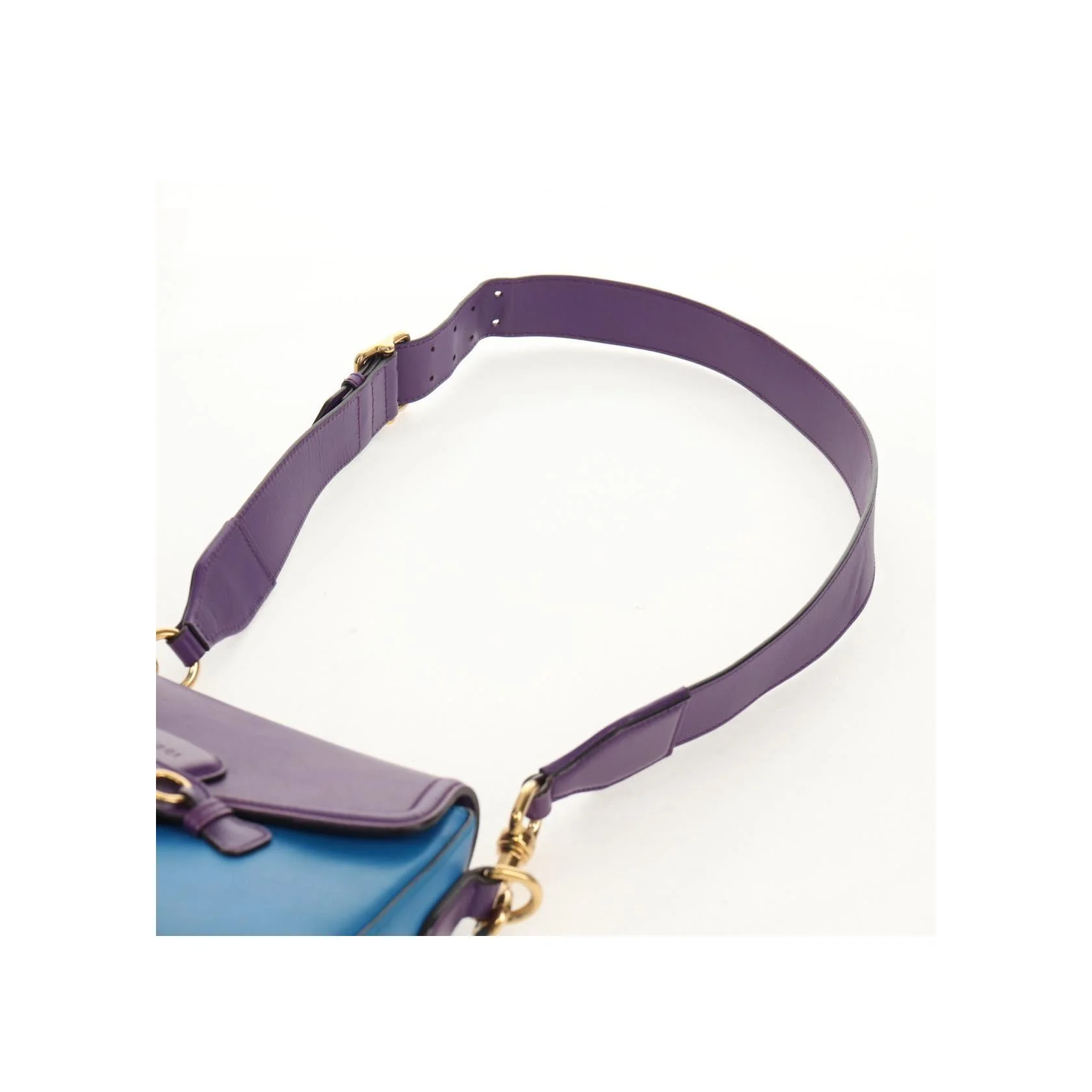 Sac À Bandoulière Gucci Lady Web - Blue - Image 21