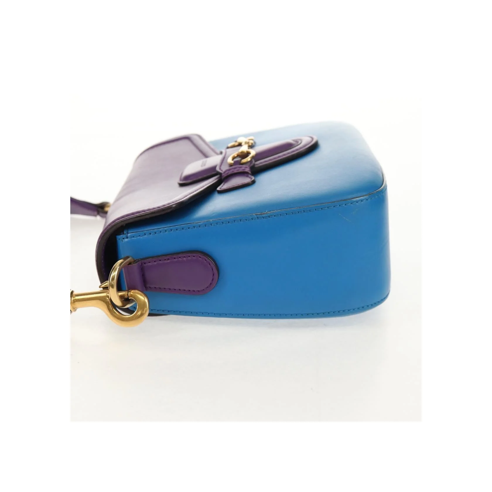 Sac À Bandoulière Gucci Lady Web - Blue - Image 3