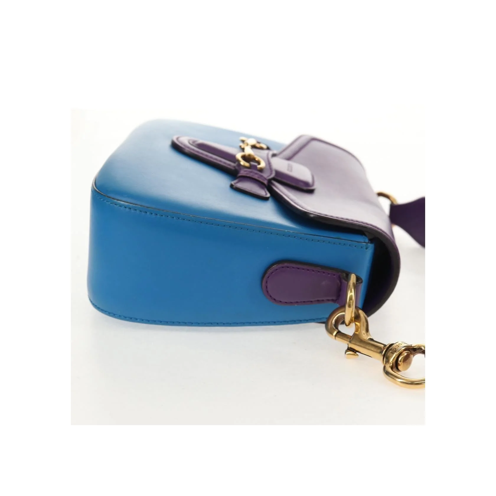 Sac À Bandoulière Gucci Lady Web - Blue - Image 4