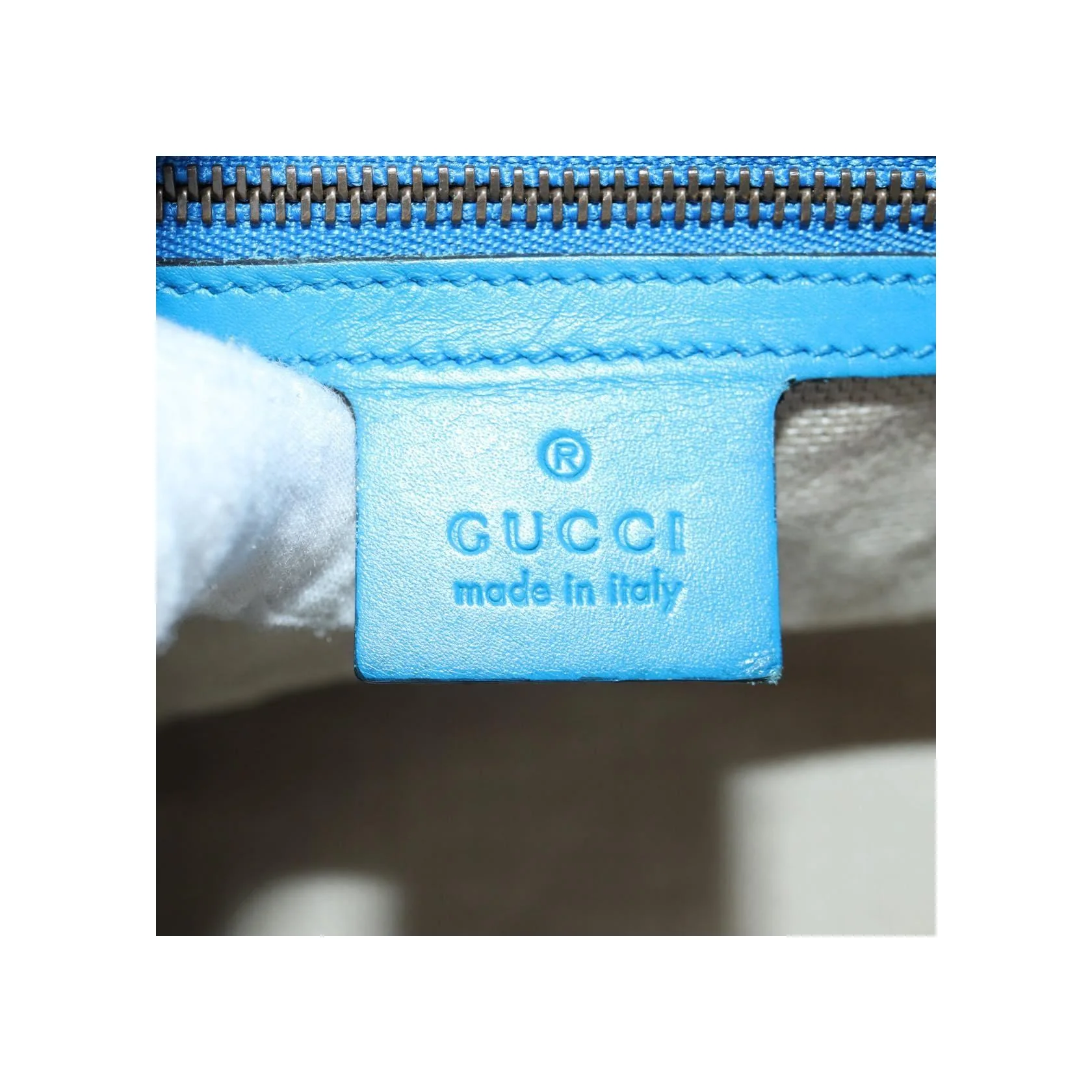 Sac À Bandoulière Gucci Lady Web - Blue - Image 6
