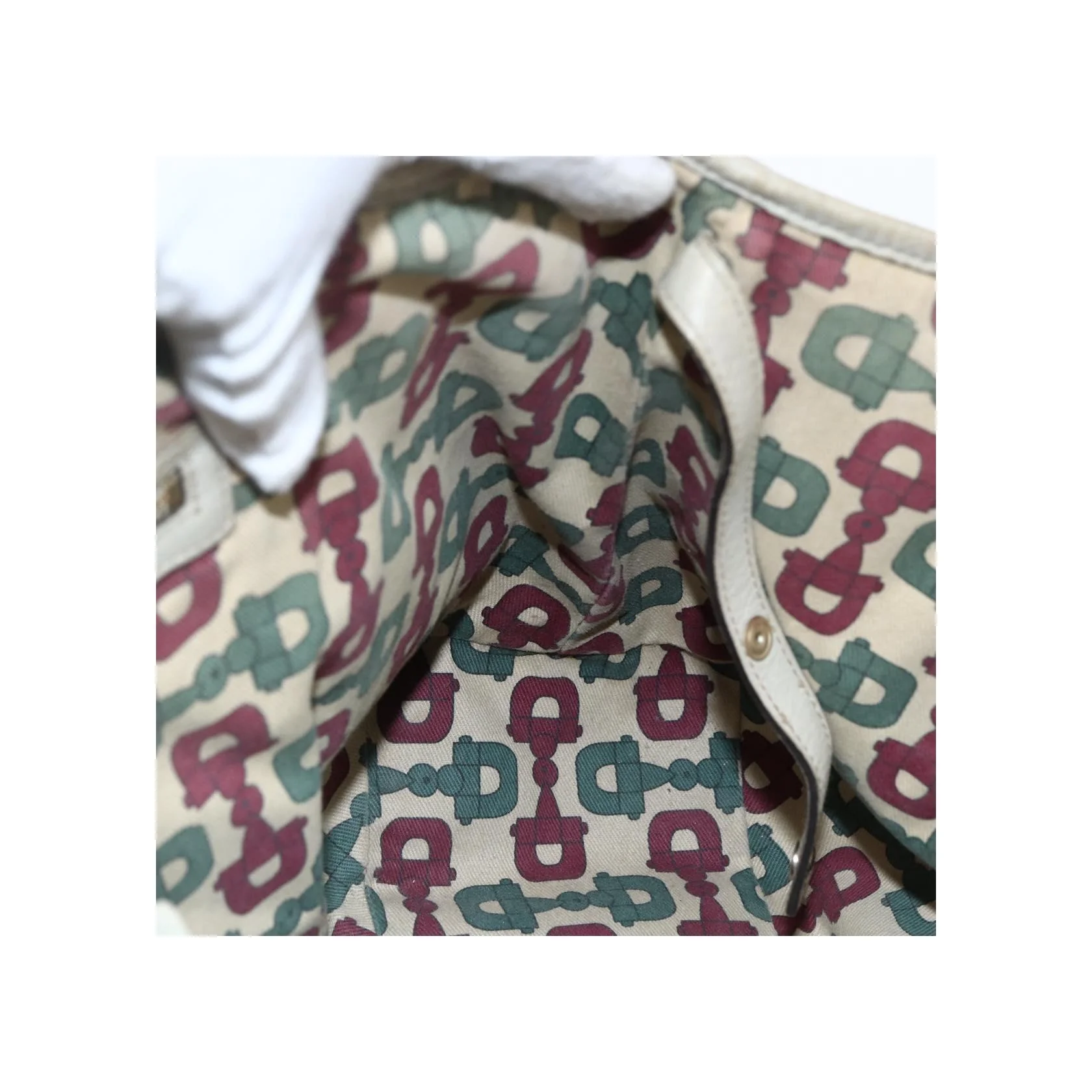 Sac À Bandoulière Gucci Pelham - Ecru - Image 19