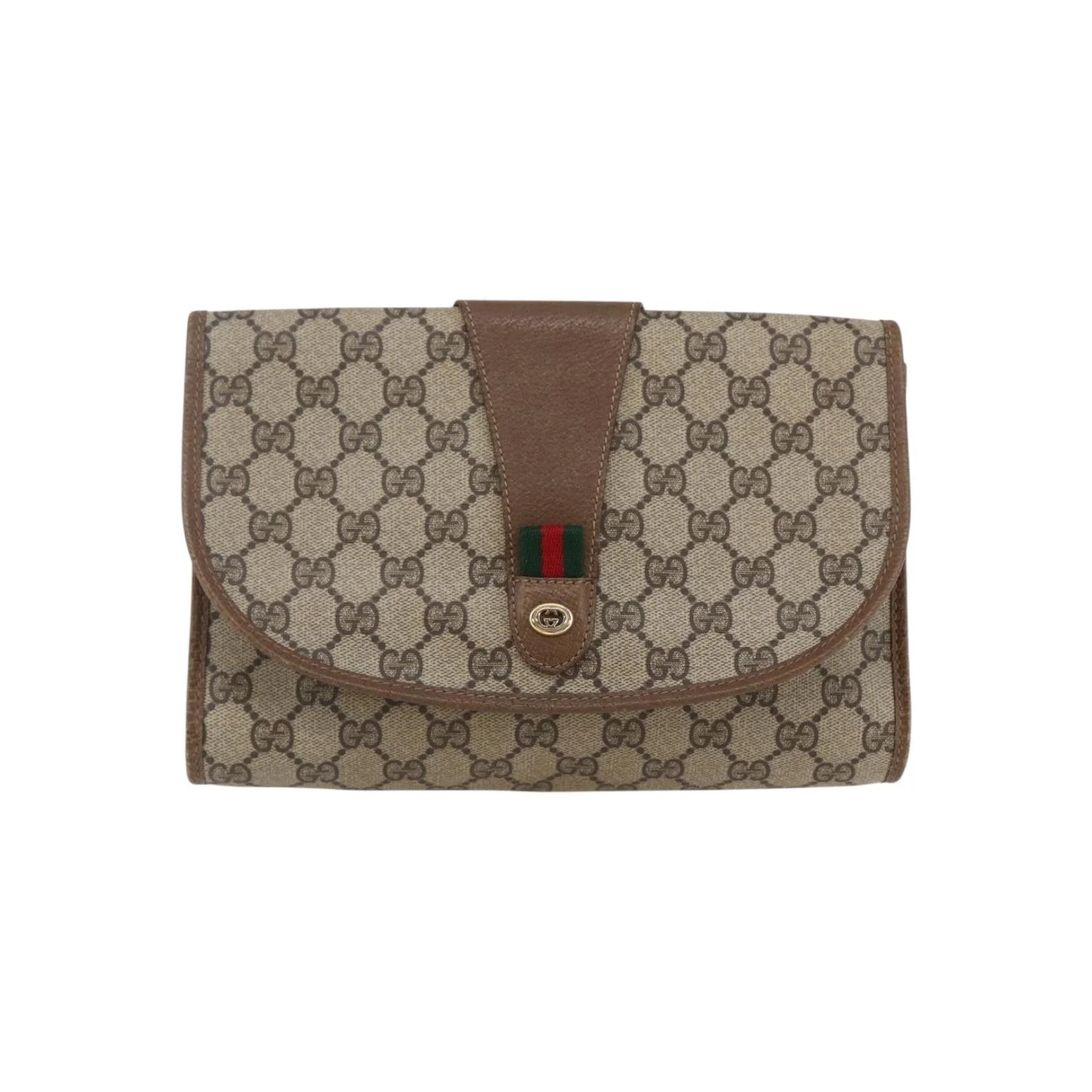 Pochette Gucci Sherry Line - Beige - Image 16