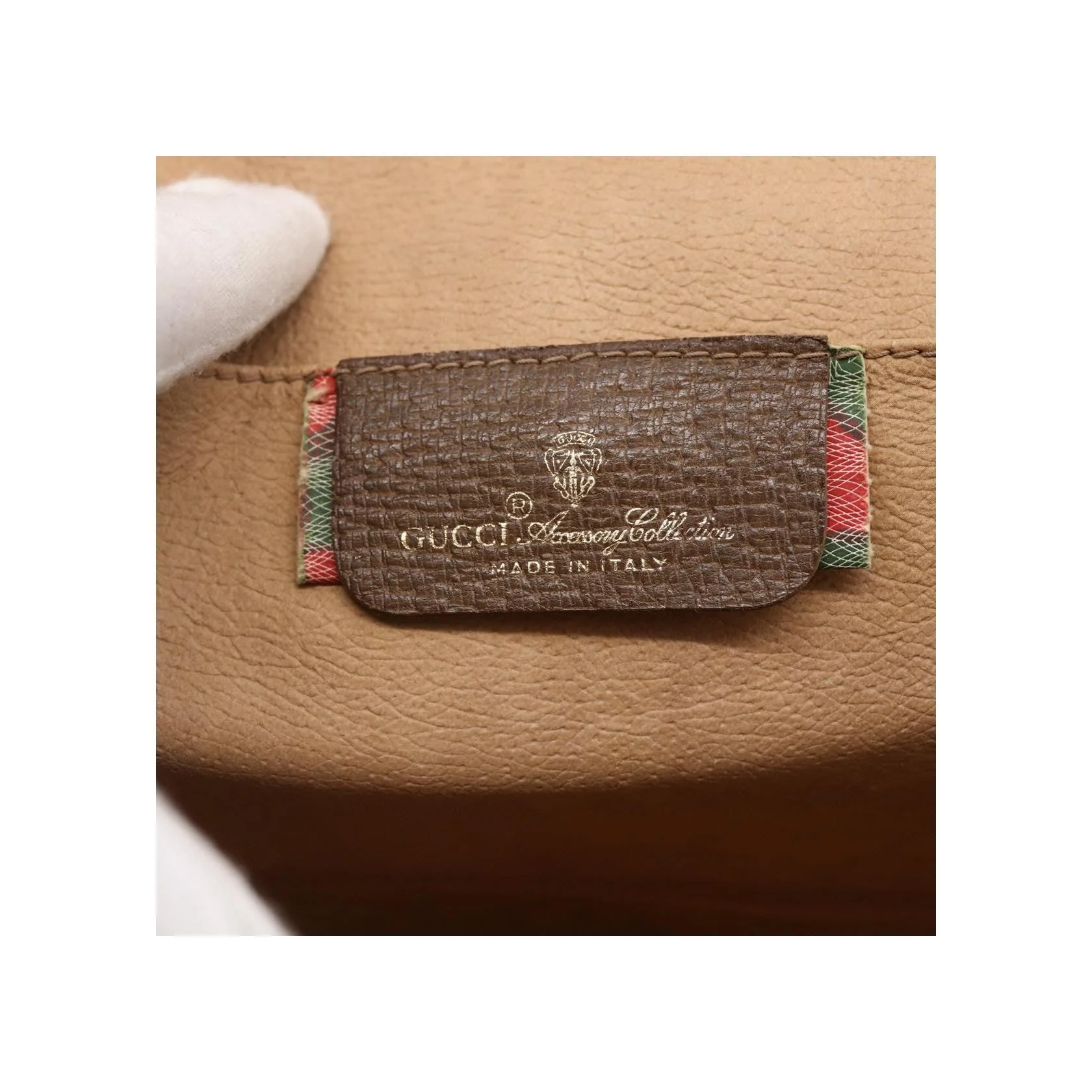 Pochette Gucci Sherry Line - Beige - Image 6