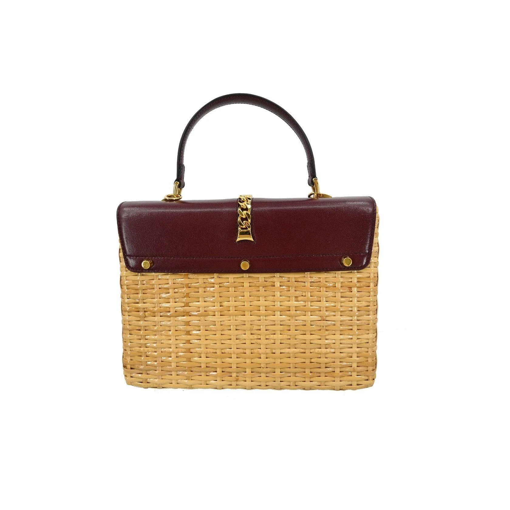 Sac À Poingées Gucci Sylvie 1969 - Red - Image 2