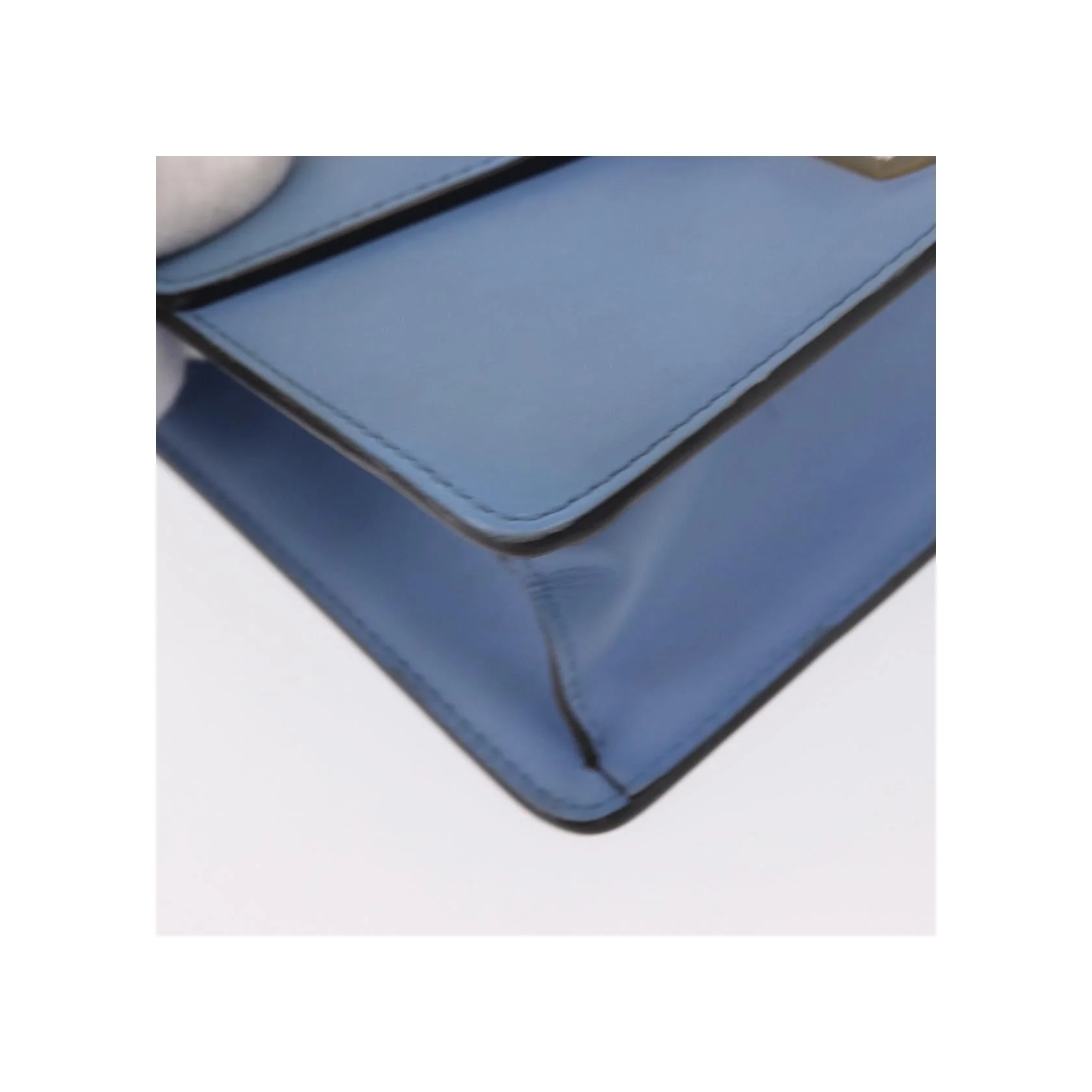 Sac À Bandoulière Gucci Sylvie Chaîne - Blue - Image 11