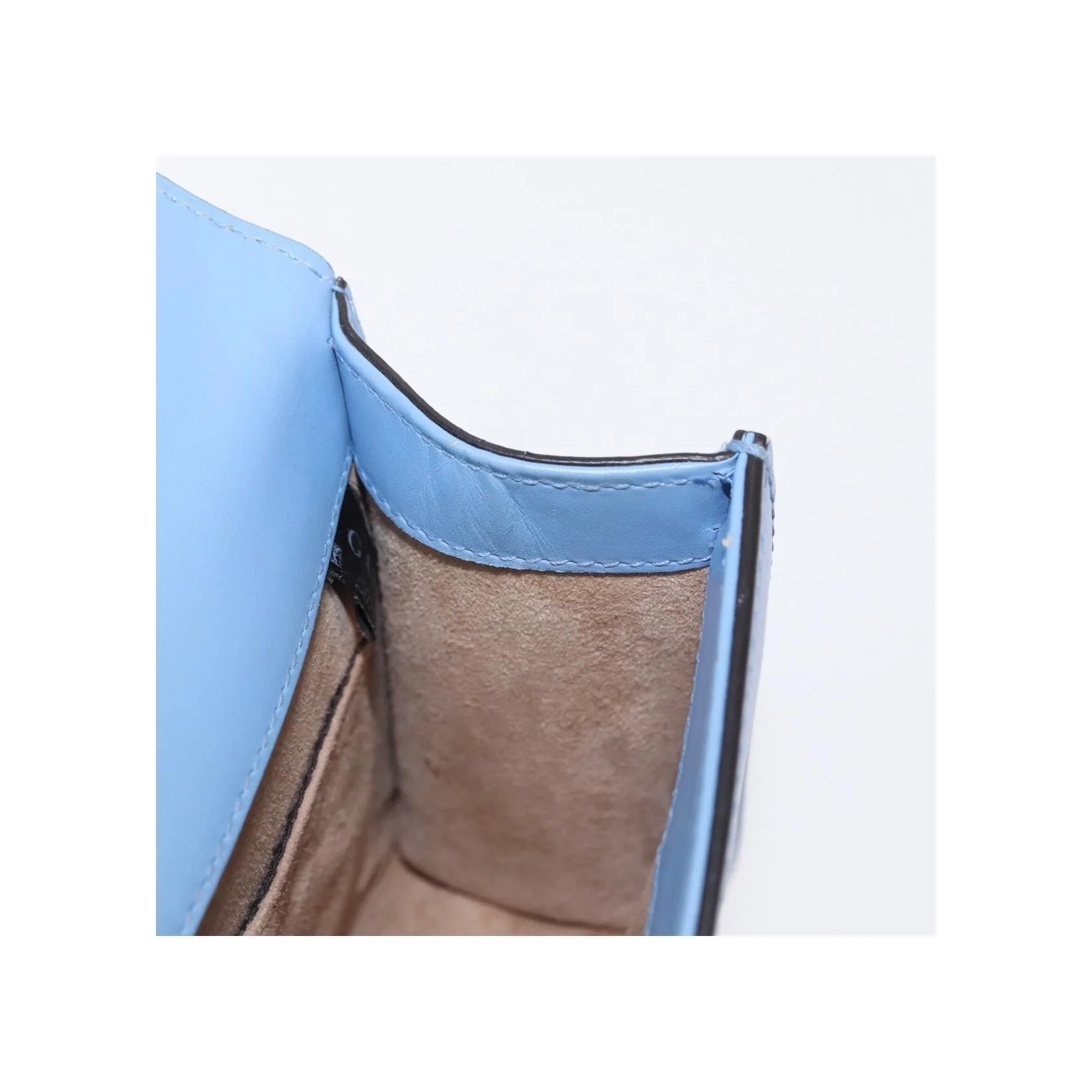 Sac À Bandoulière Gucci Sylvie Chaîne - Blue - Image 21