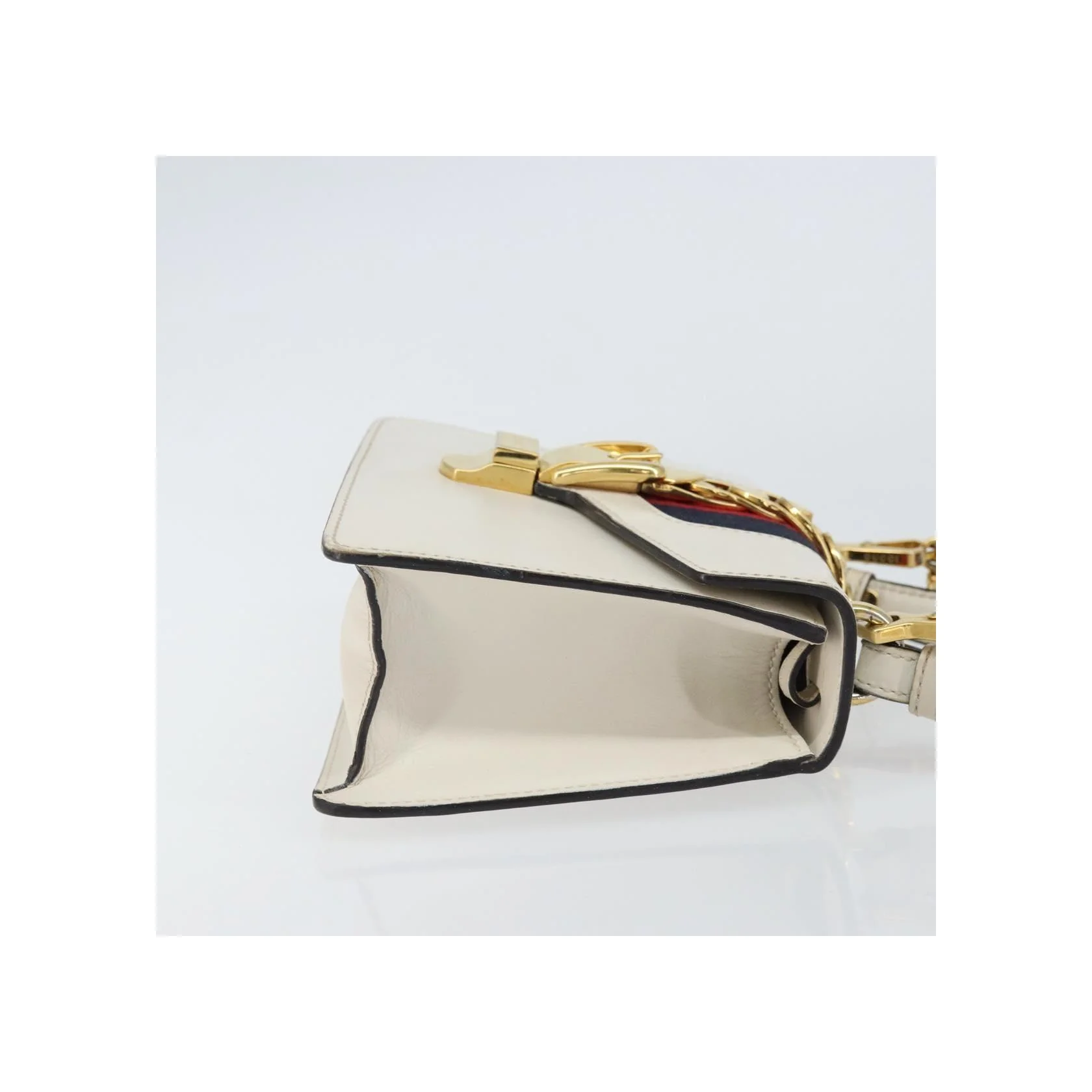Sac À Poingées Gucci Sylvie - White - Image 3