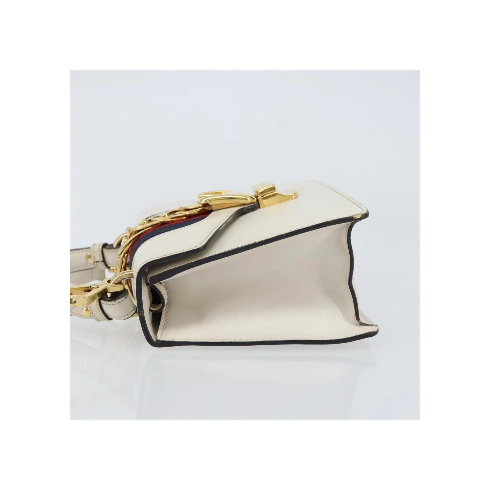 Sac À Poingées Gucci Sylvie - White - Image 4